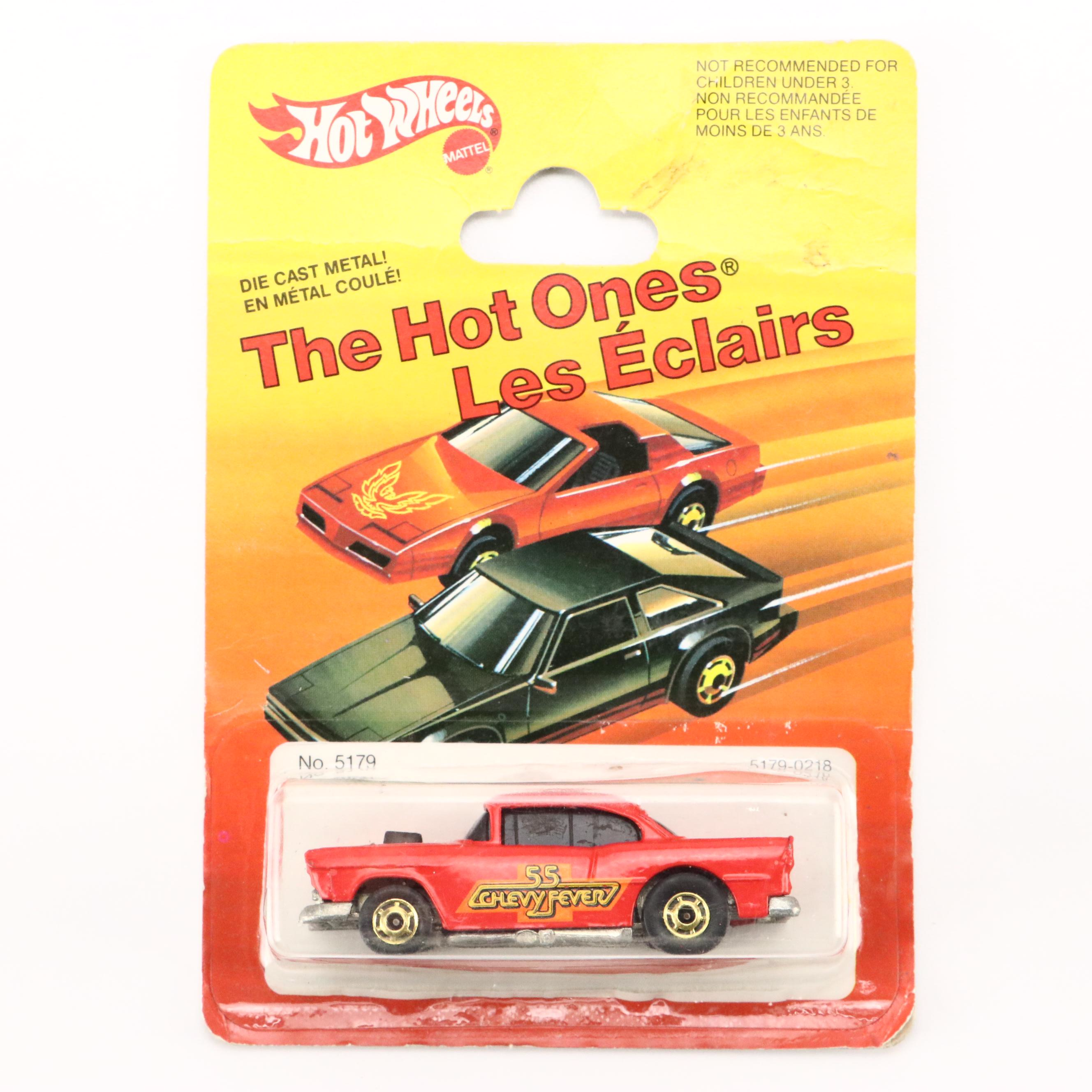 Mattel Hot Wheels "The Hot Ones" and Other Diecast Vehicles, 1980s