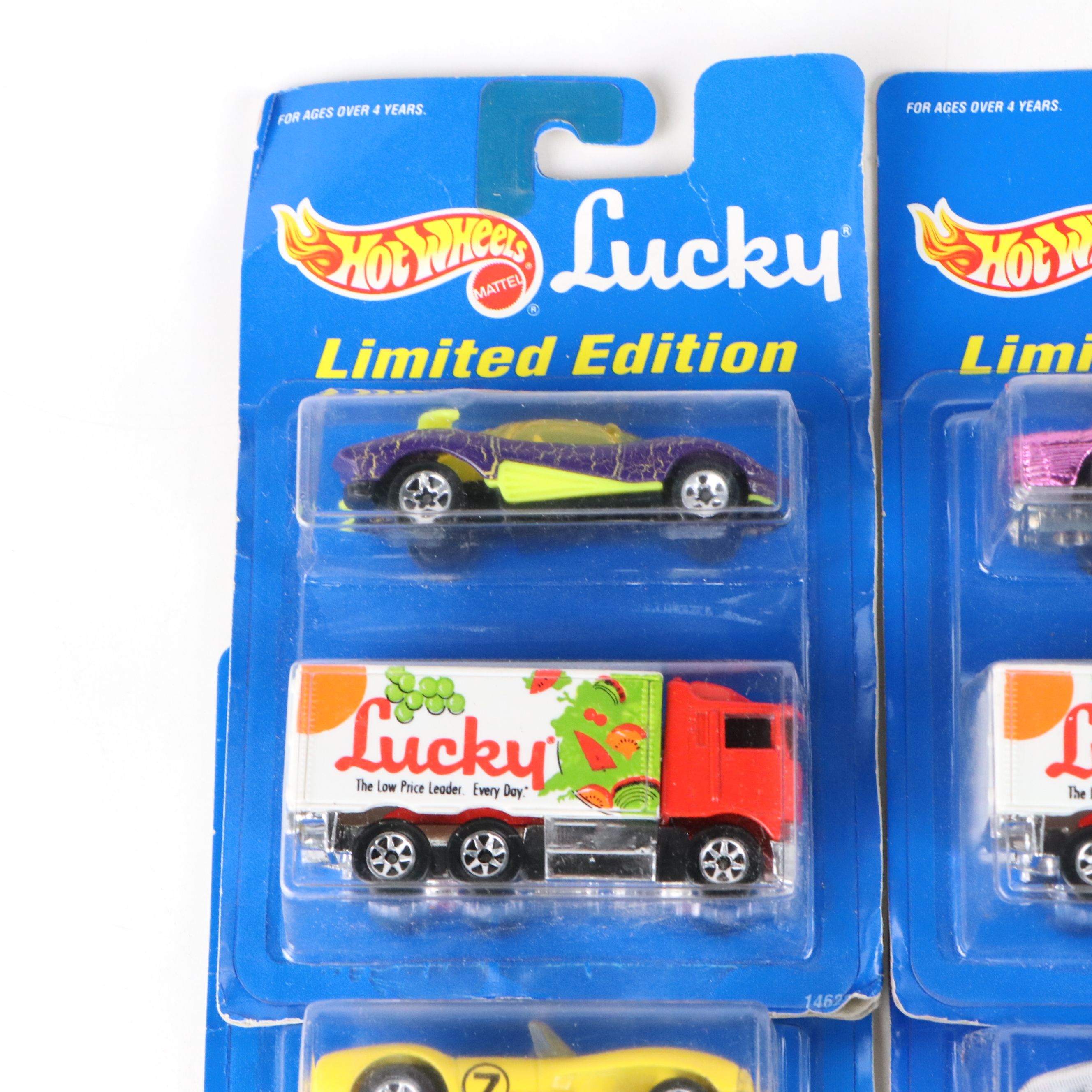 Hot Wheels Limited Edition Lucky Two-Pack Toy Car Sets