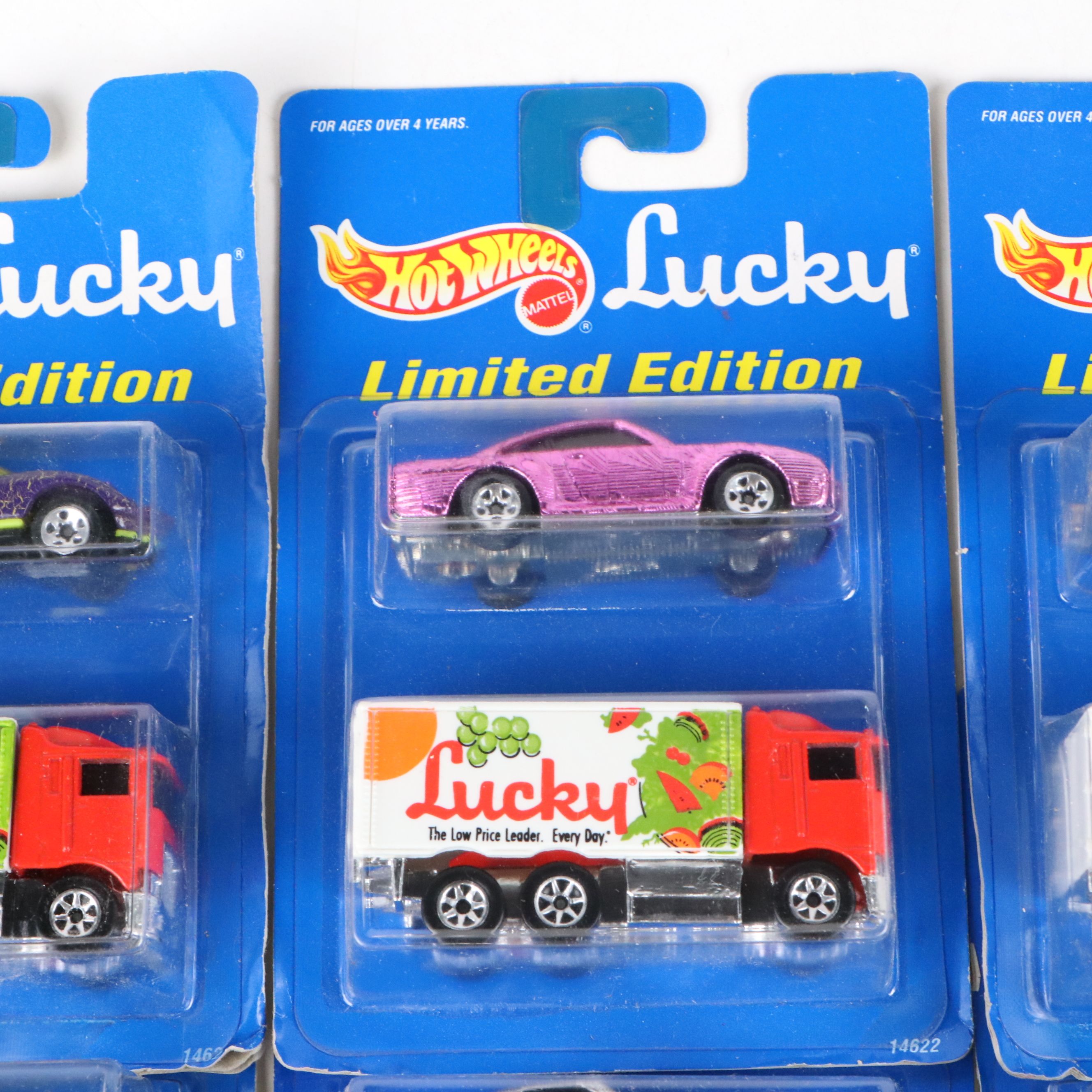 Hot Wheels Limited Edition Lucky Two-Pack Toy Car Sets