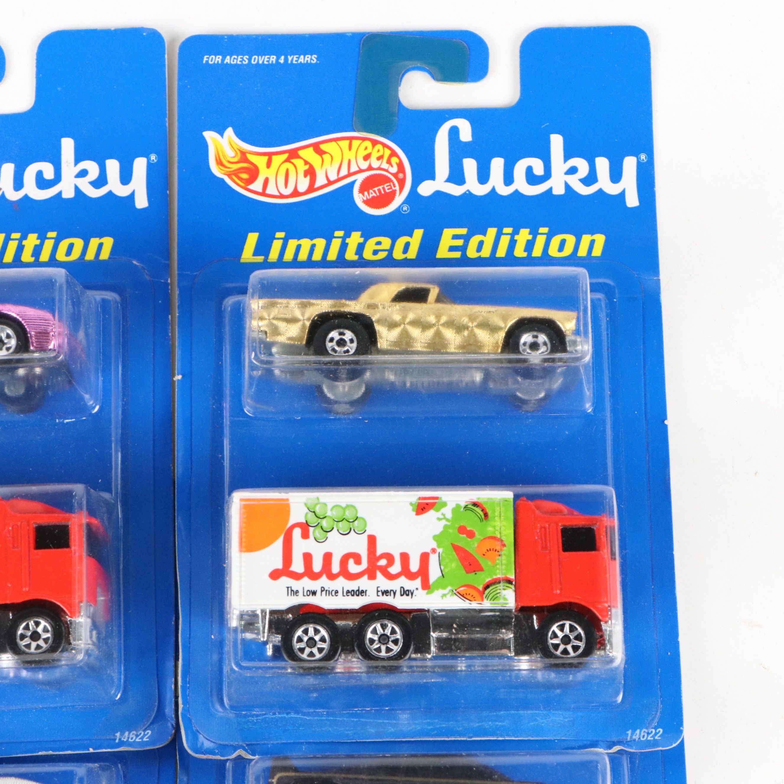 Hot Wheels Limited Edition Lucky Two-Pack Toy Car Sets