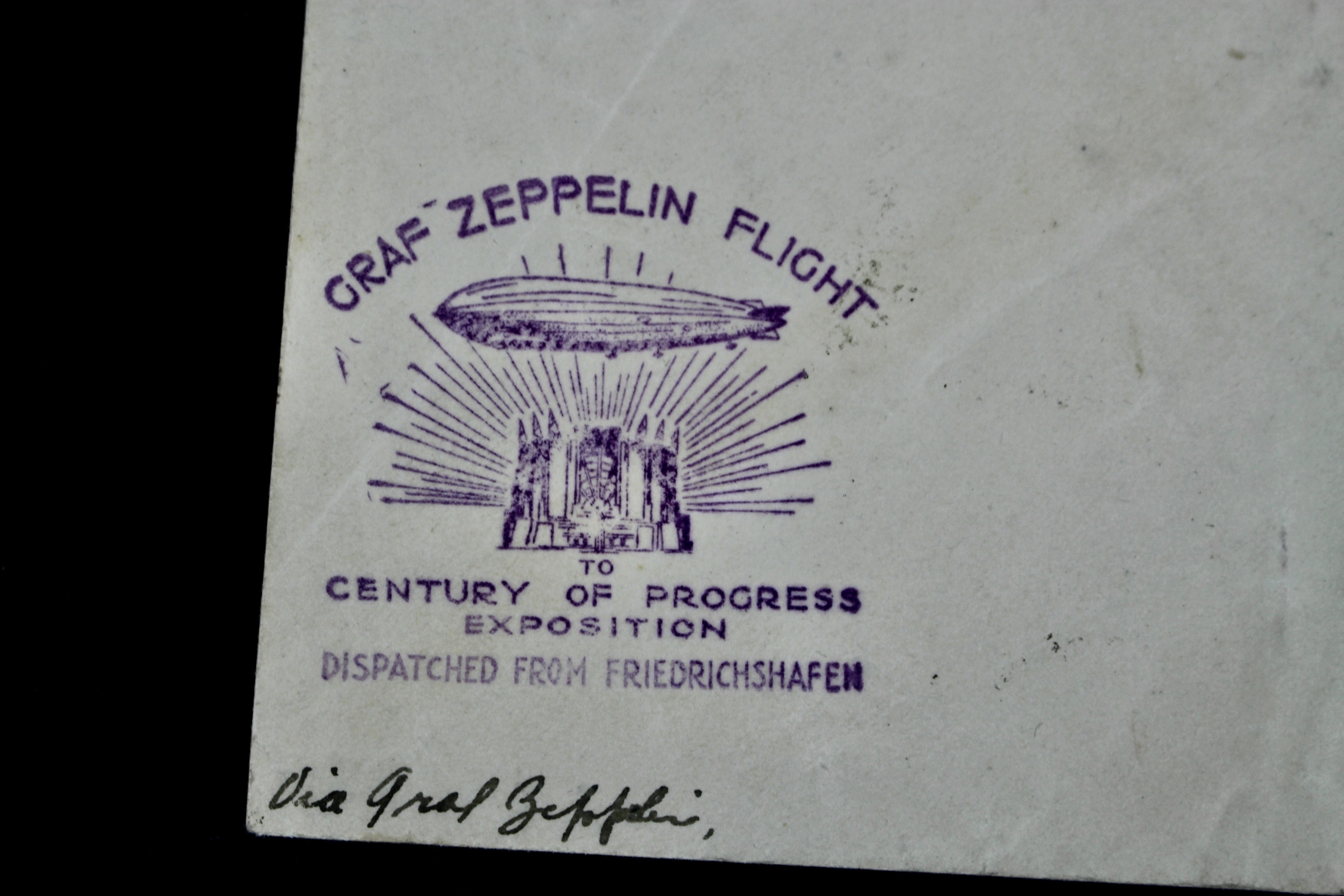 Two 1933 Scott C18 "Century of Progress" Graf Zeppelin Postal Covers