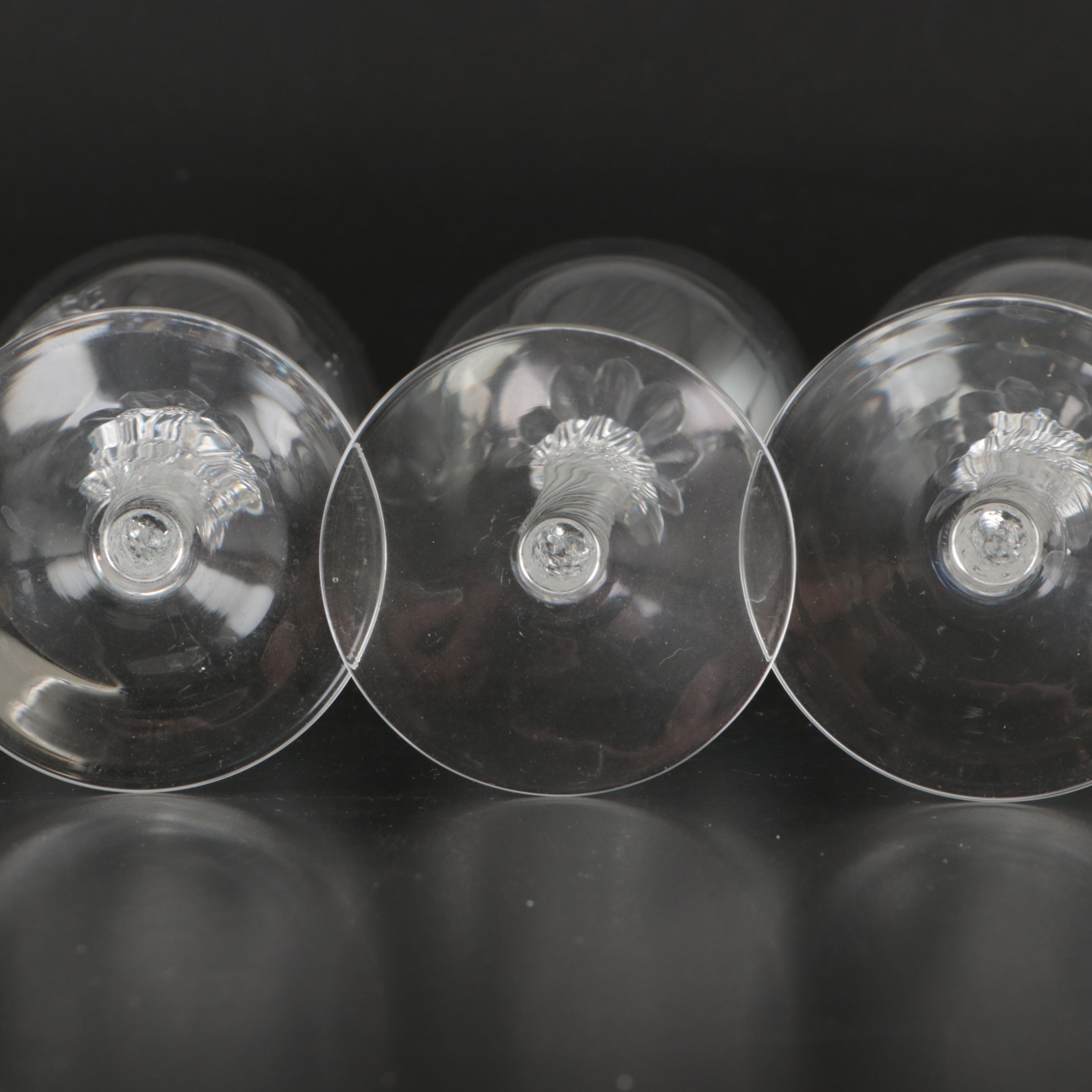 Lenox "Aria" Glass Stemware, Porcelain Gravy Boat, and Porcelain Bowls