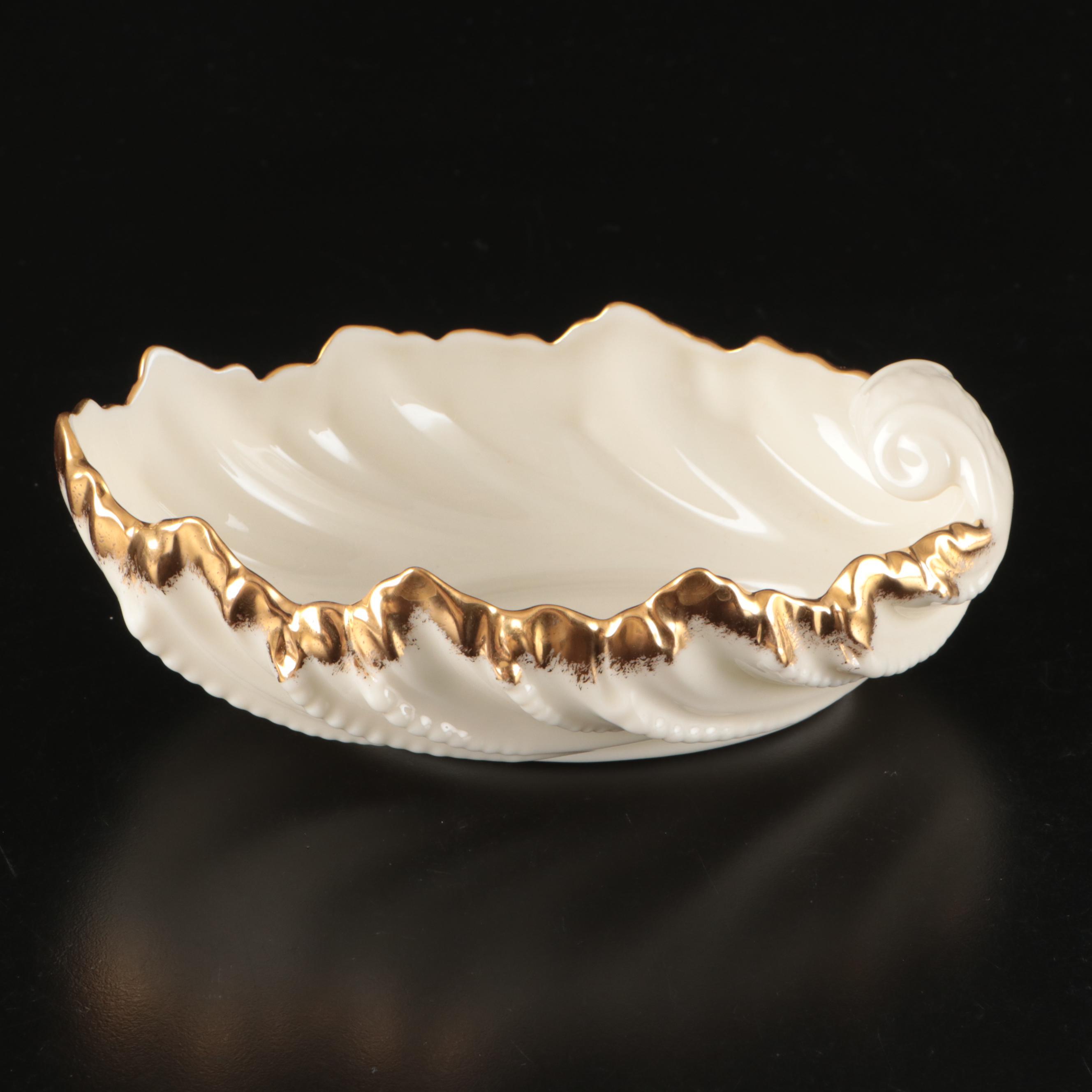 Lenox "Aria" Glass Stemware, Porcelain Gravy Boat, and Porcelain Bowls