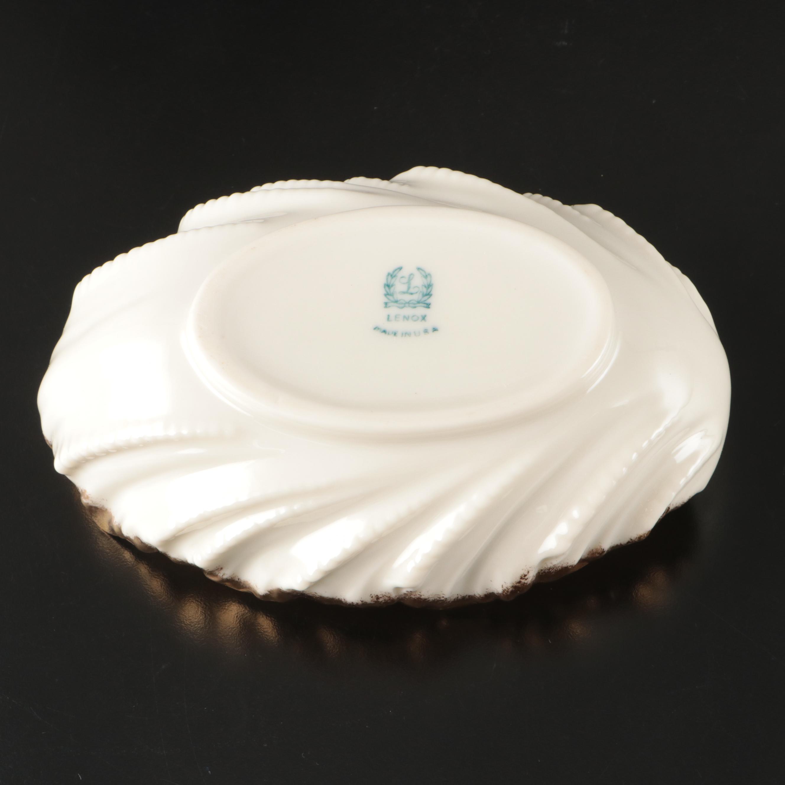 Lenox "Aria" Glass Stemware, Porcelain Gravy Boat, and Porcelain Bowls