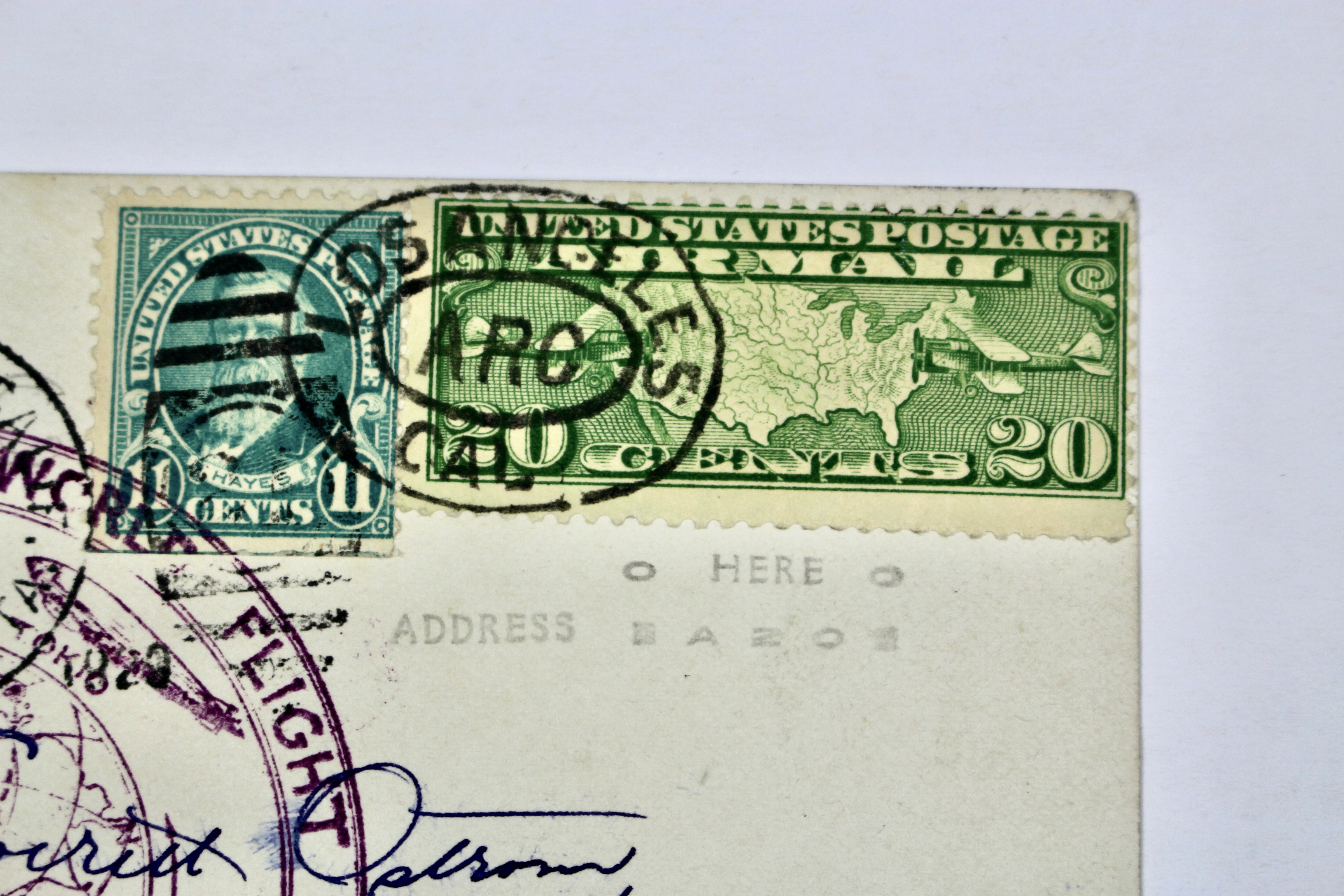 1929 Graf Zeppelin First Round the World Flight Postcard