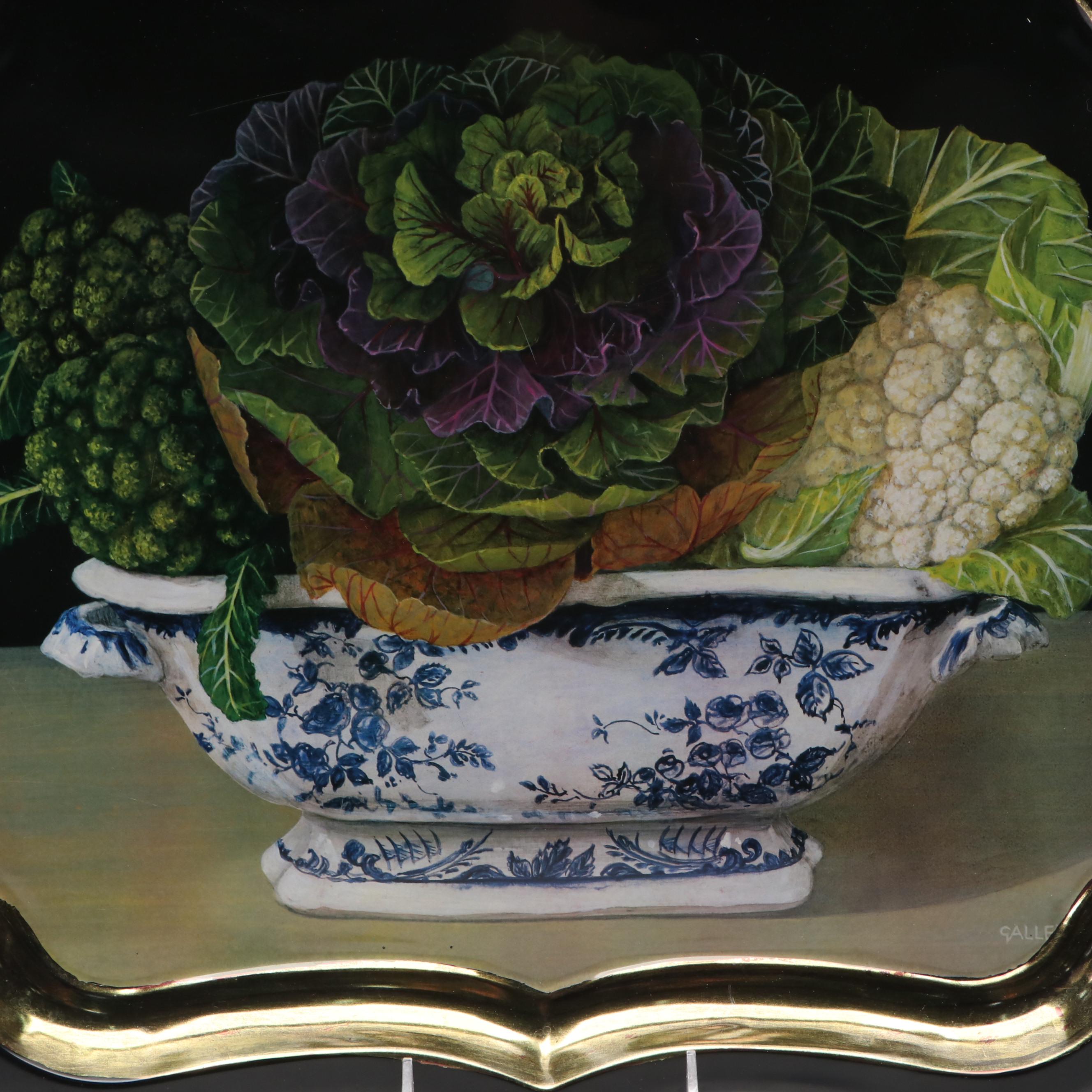 The Sherwood Studio English Toleware Tray