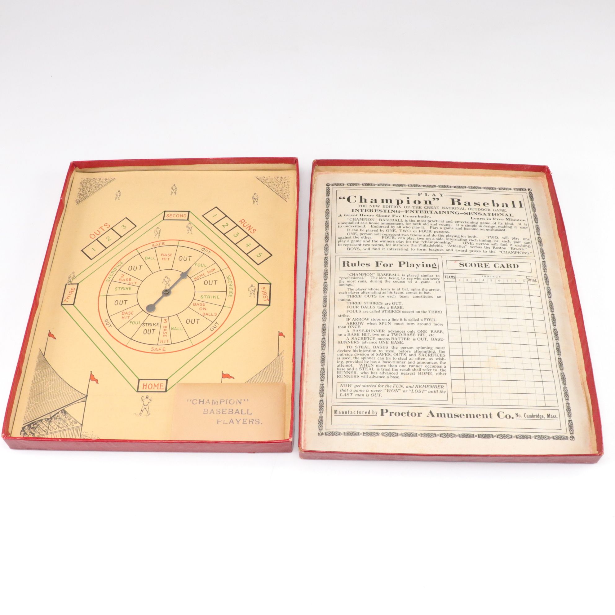 Scott's Baseball Card Game and Other American Baseball Board and Card Games