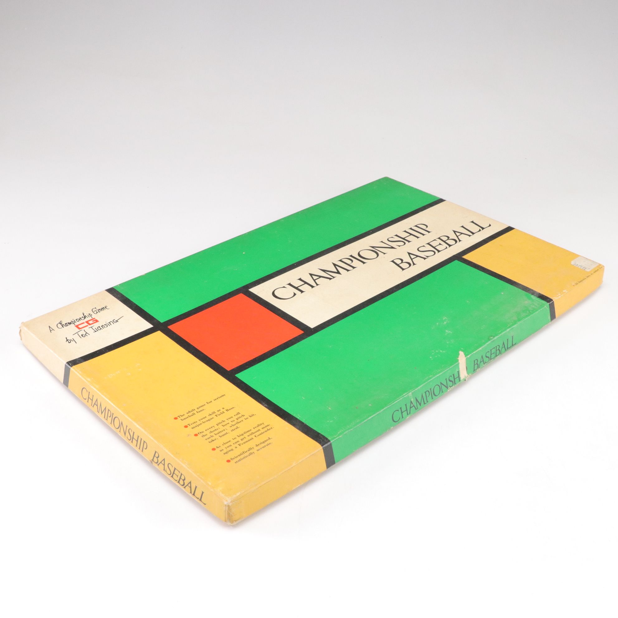 Scott's Baseball Card Game and Other American Baseball Board and Card Games