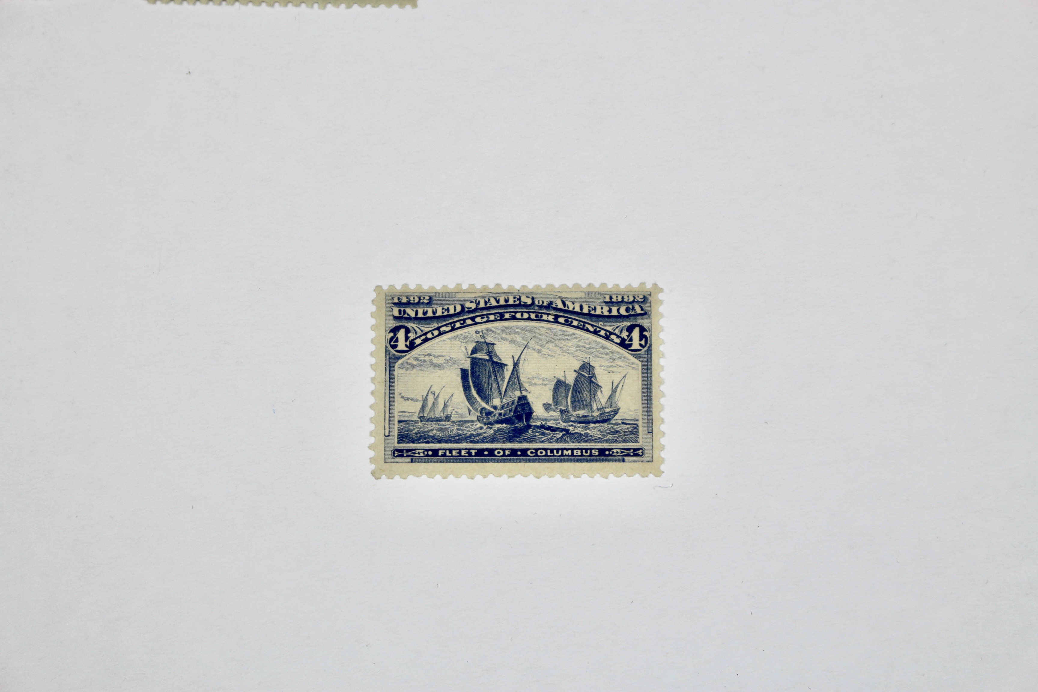 Nine MH Early U.S. Commemorative Postage Stamps, 1890s