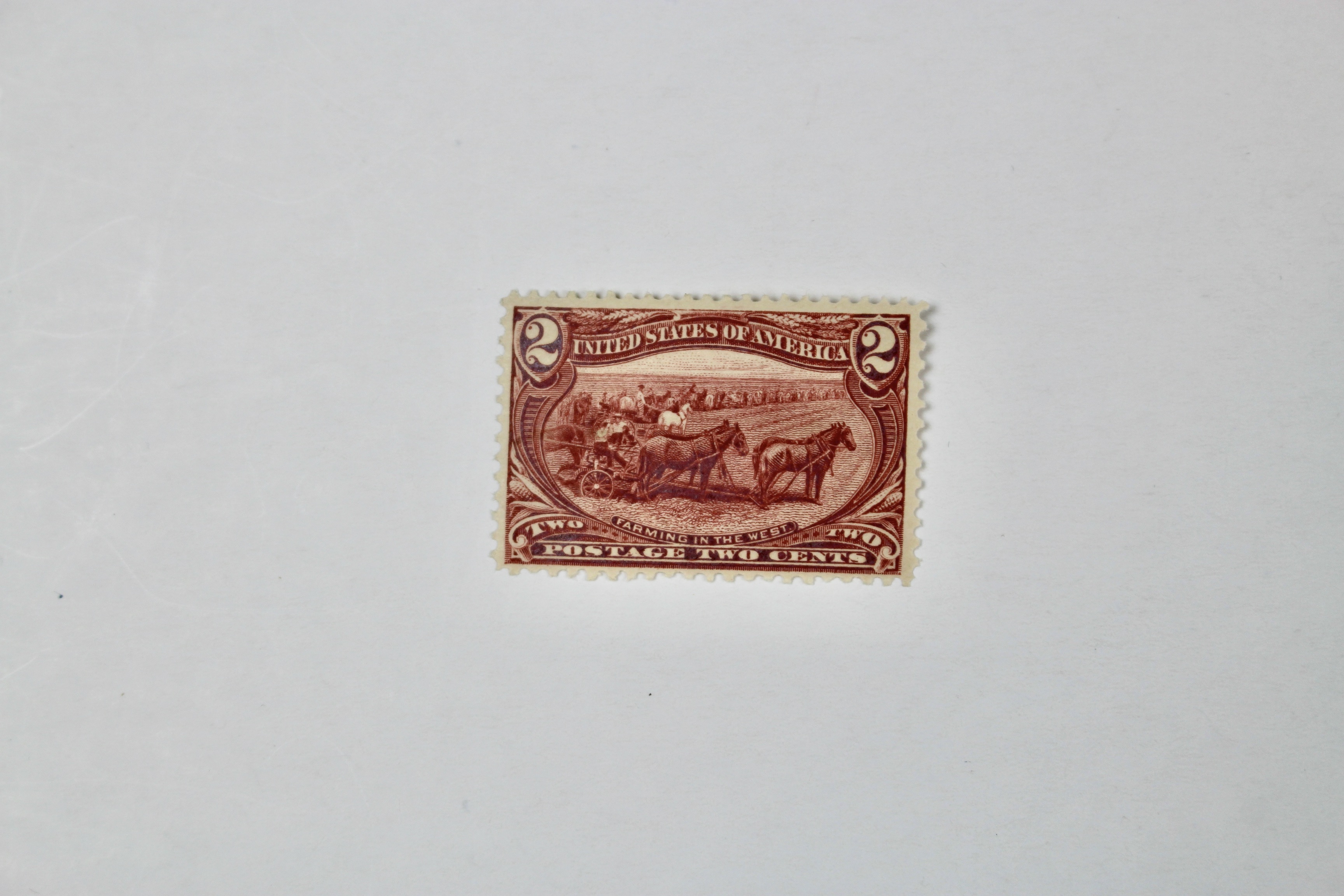 Nine MH Early U.S. Commemorative Postage Stamps, 1890s