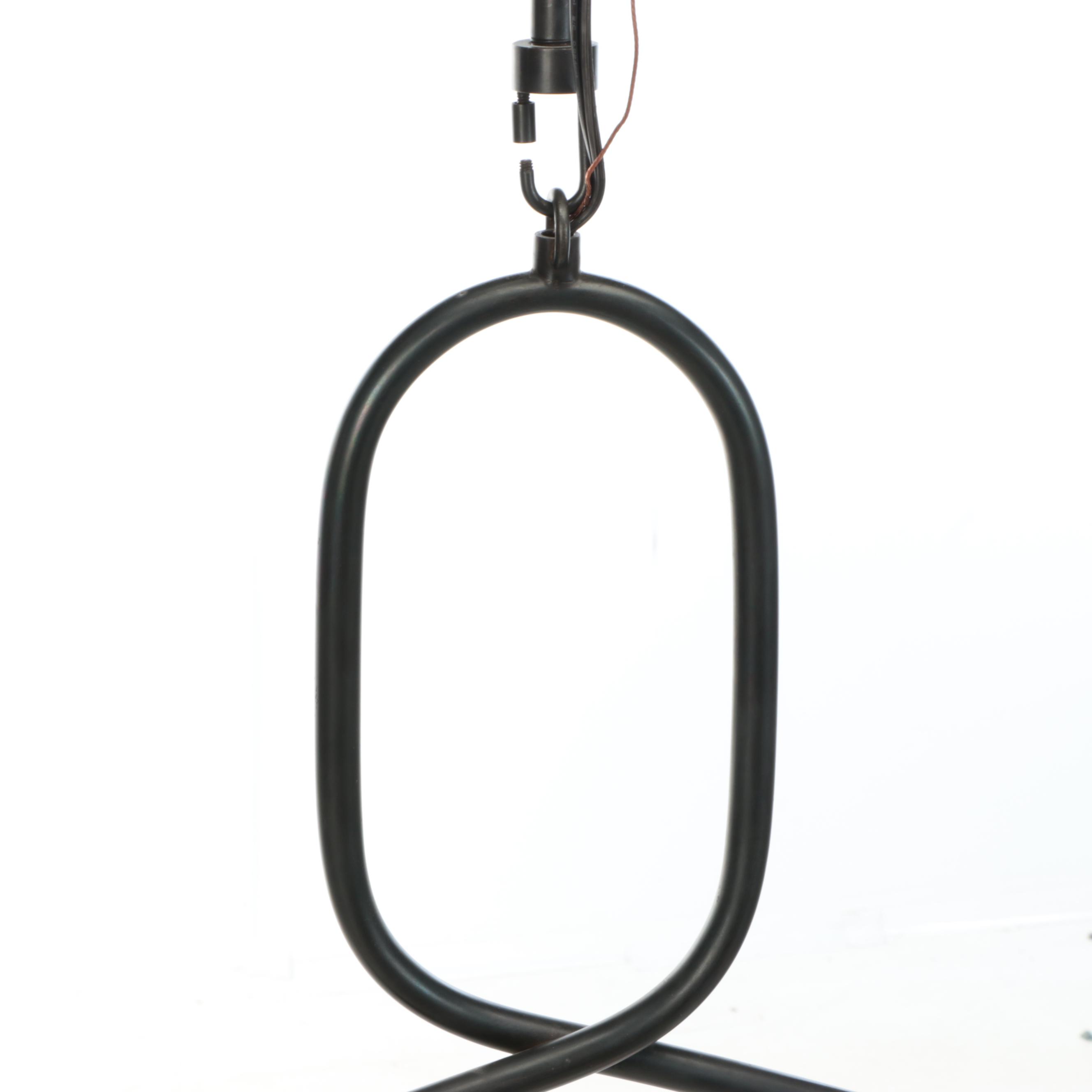 Kelly Wearstler "Forza" for Visual Comfort Shirred Fabric Linear Pendant