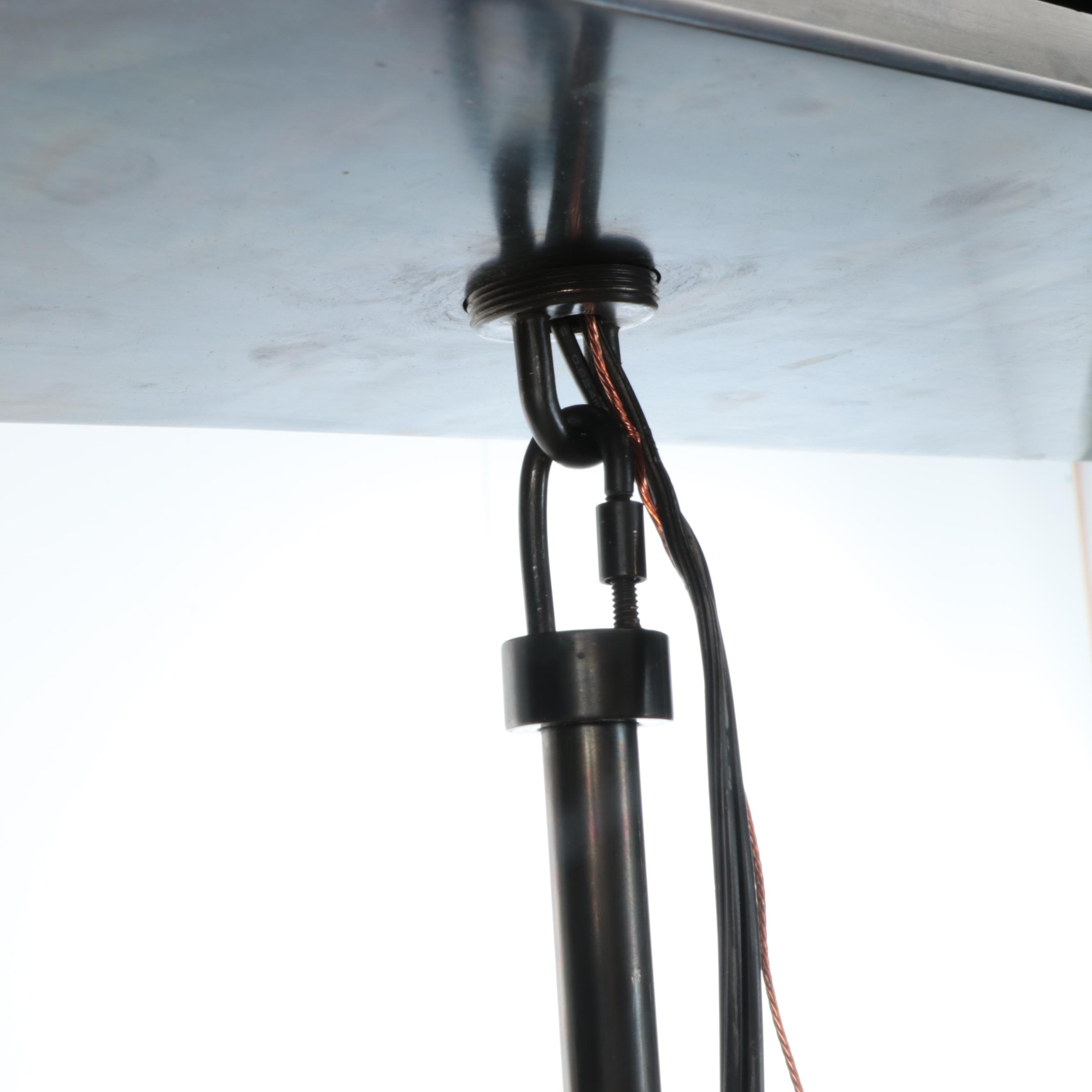 Kelly Wearstler "Forza" for Visual Comfort Shirred Fabric Linear Pendant