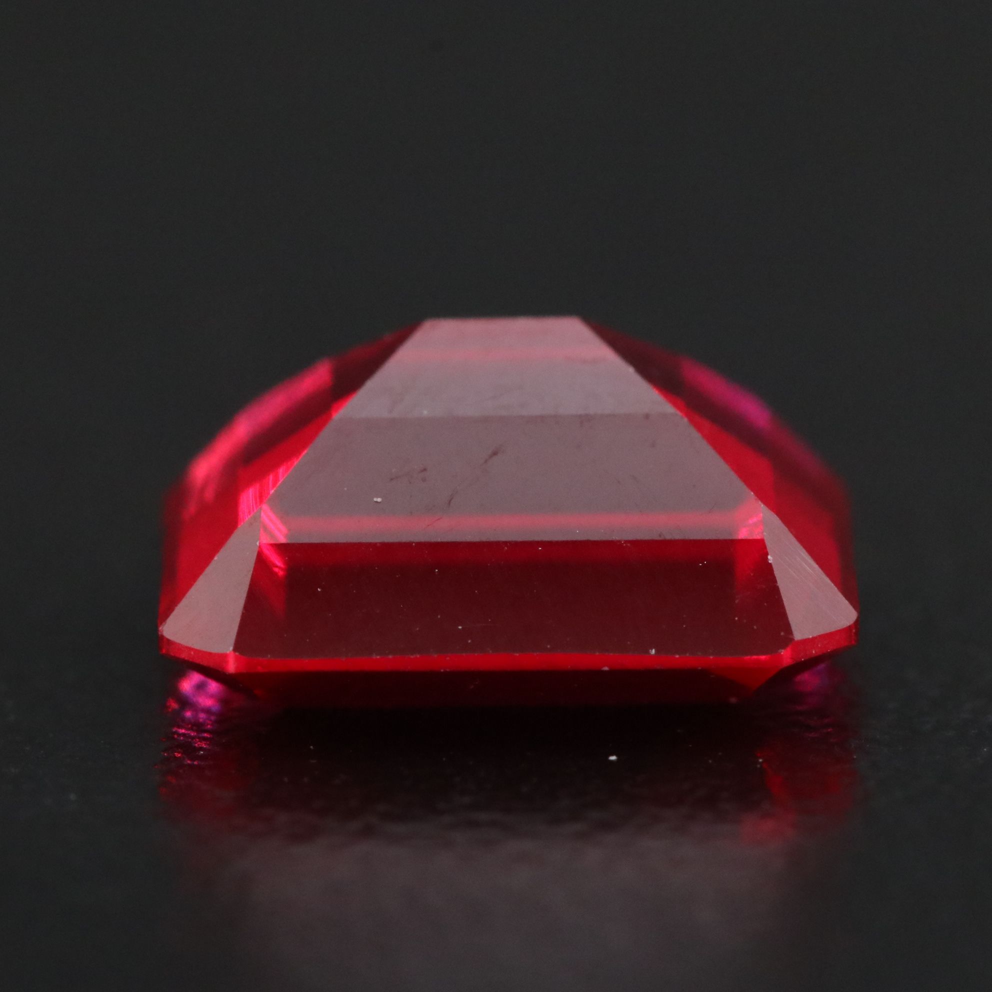 Loose 5.64 CT Lab Grown Ruby