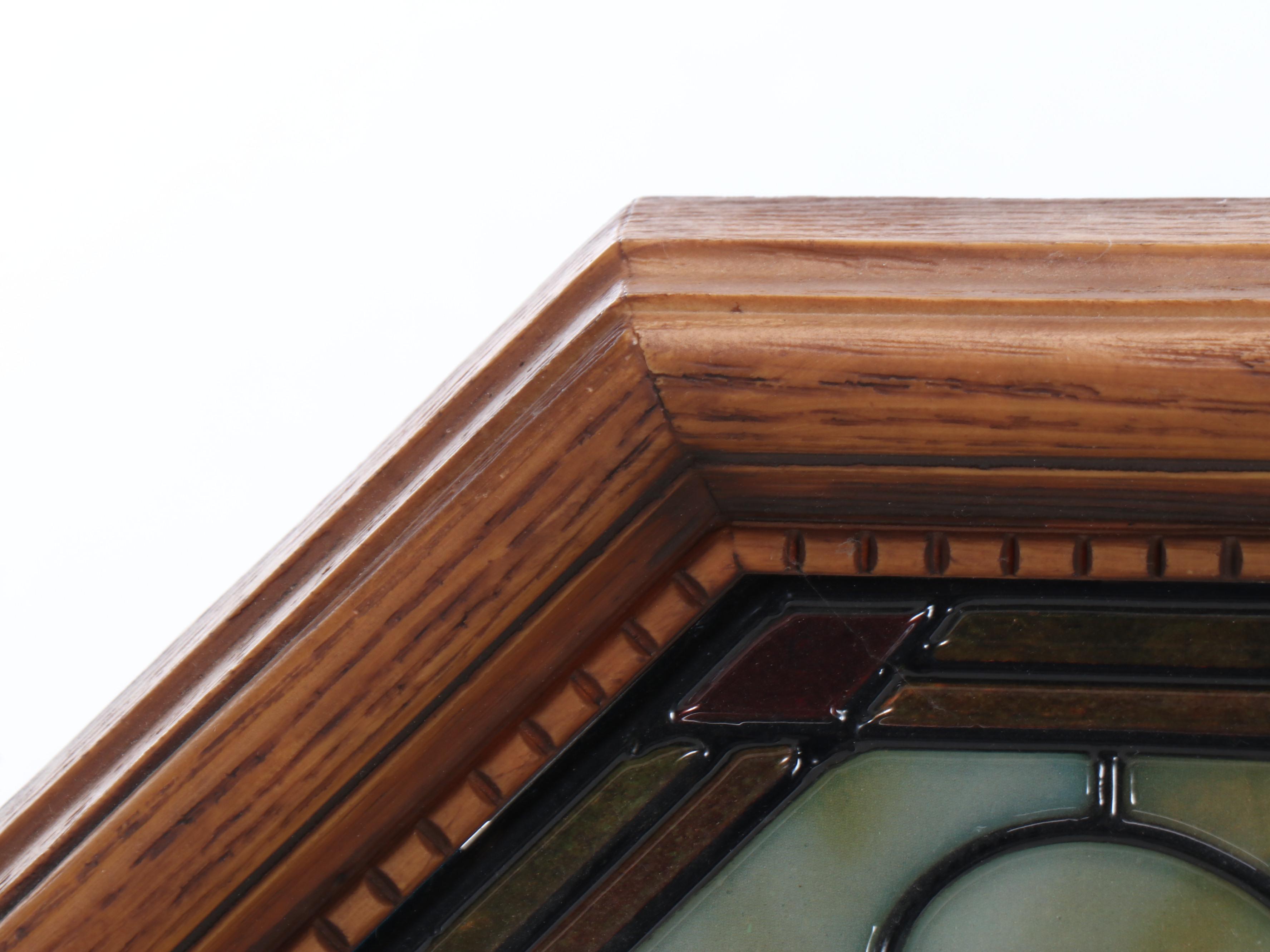 House of Heileman Cold Beer Series Blatz Faux-Stained Glass Light-Up Sign