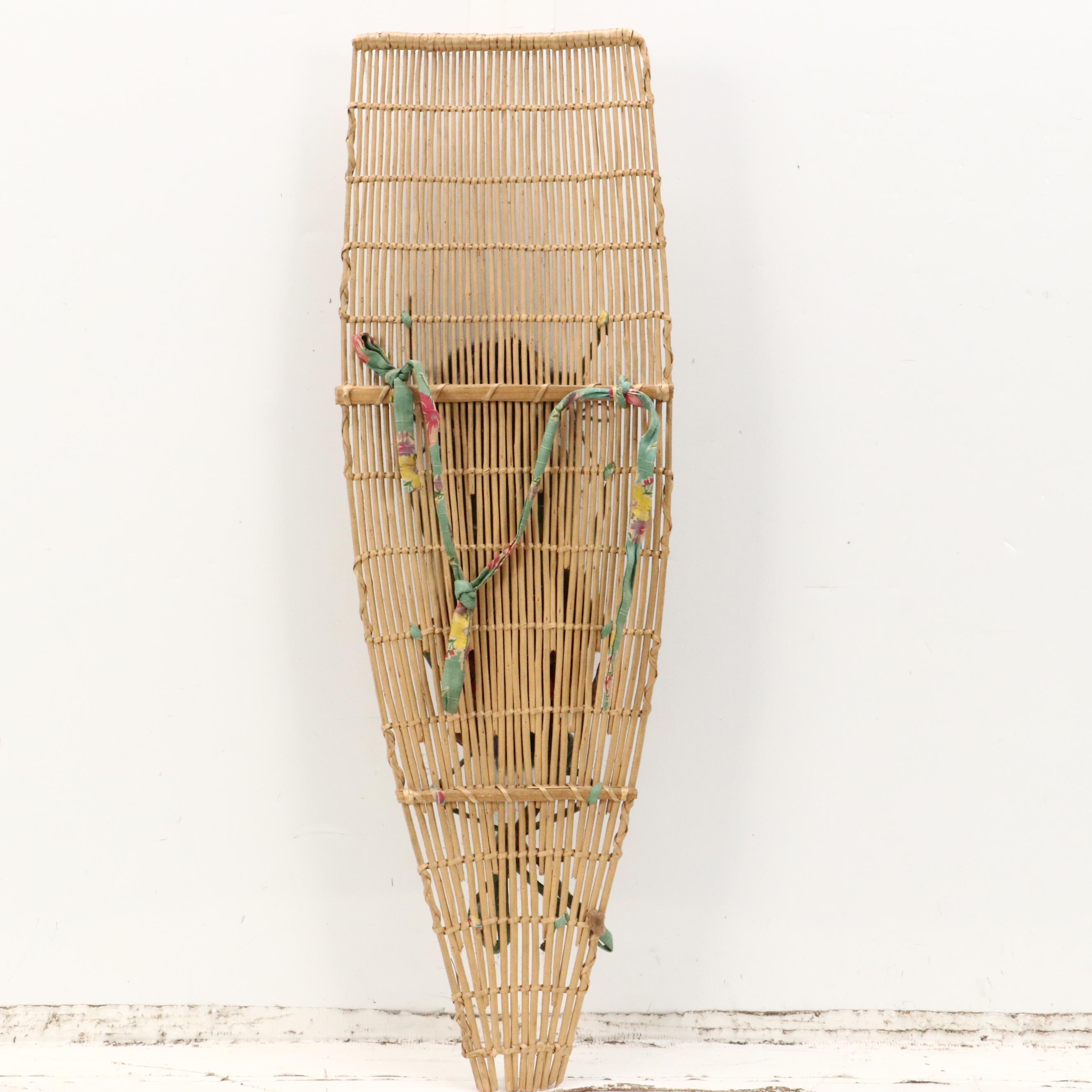 Skookum Doll with Cradle Board, Mid-20th Century