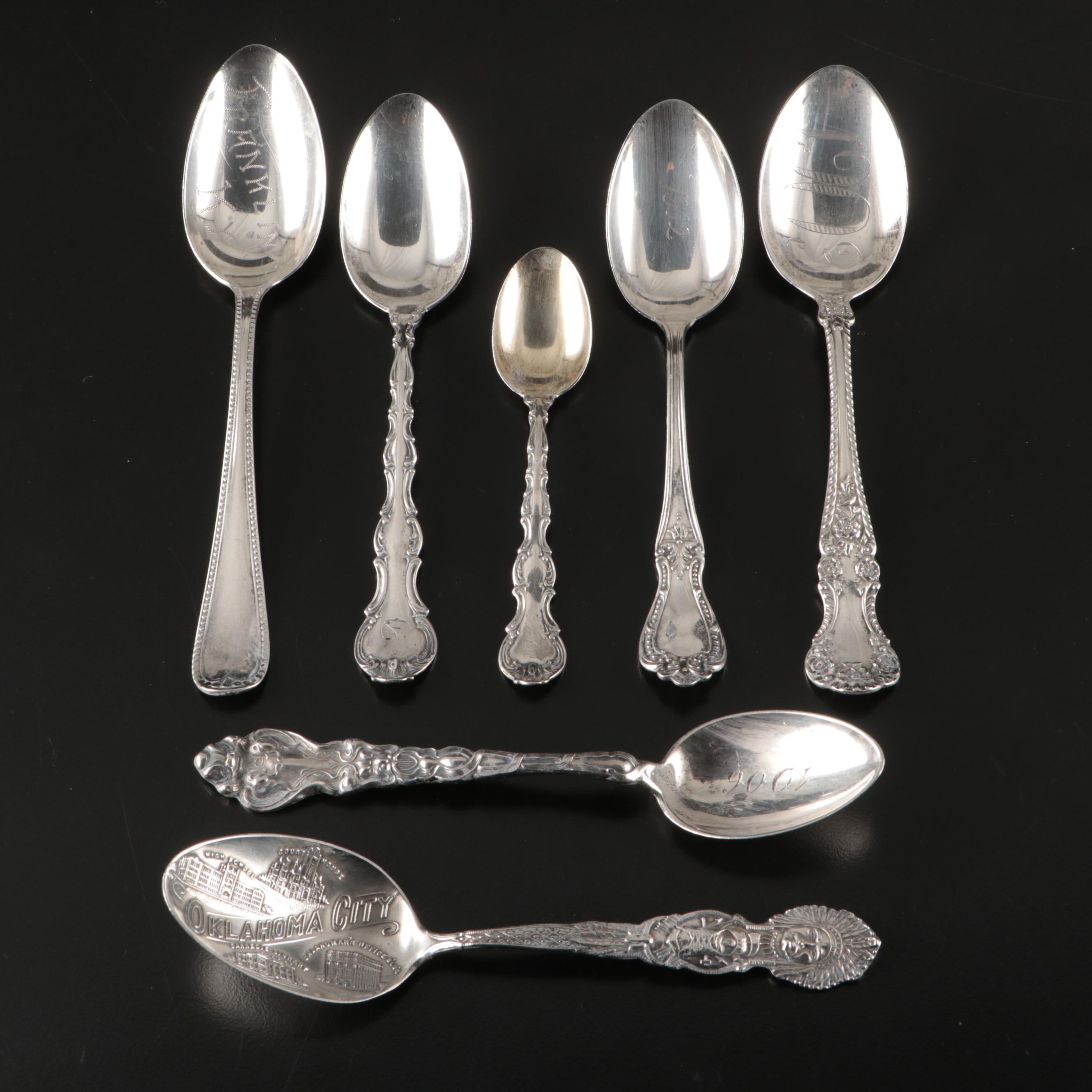 Gorham Sterling Silver Spoons with Other Personalized Sterling Silver Spoons