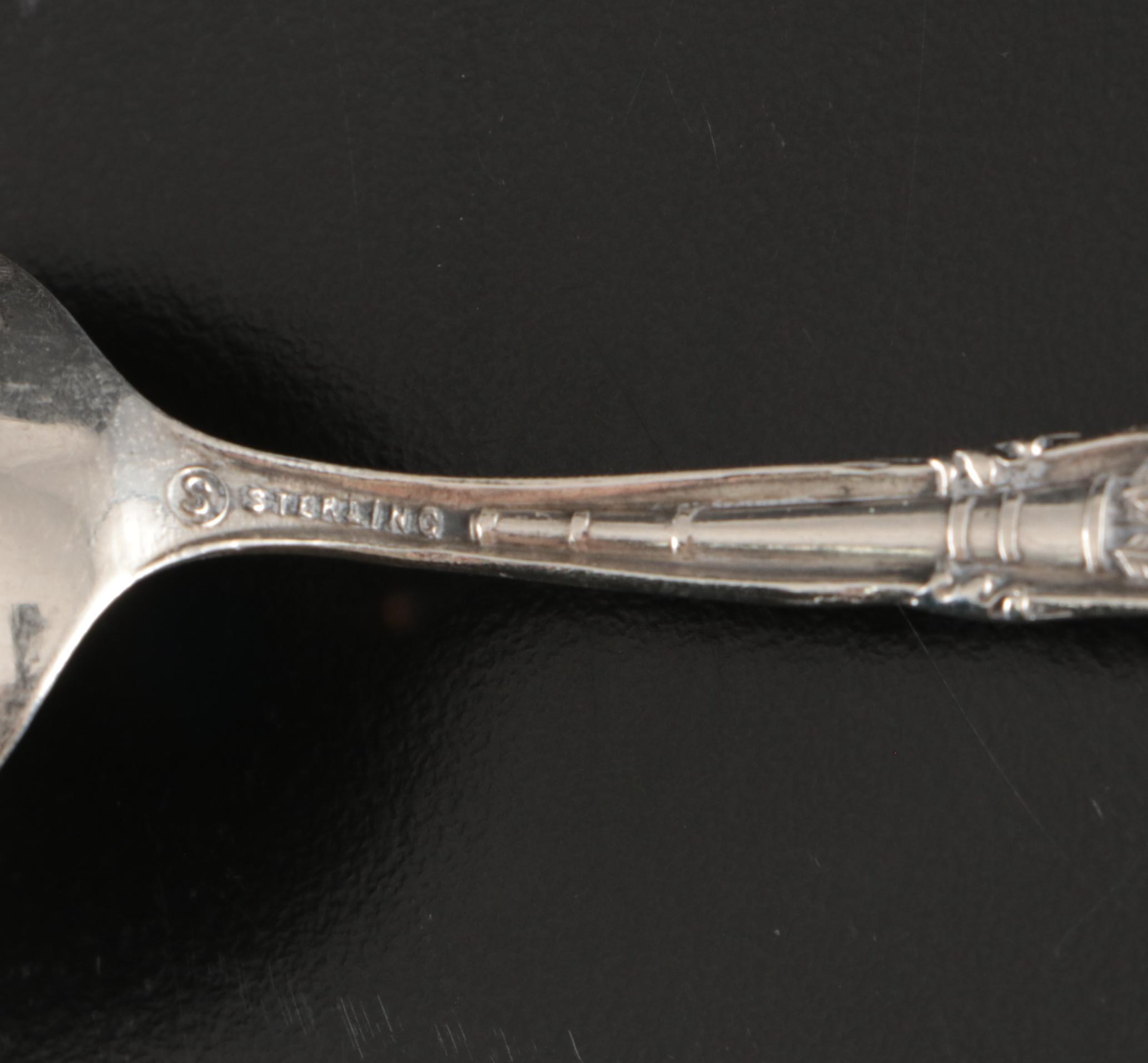 Gorham Sterling Silver Spoons with Other Personalized Sterling Silver Spoons