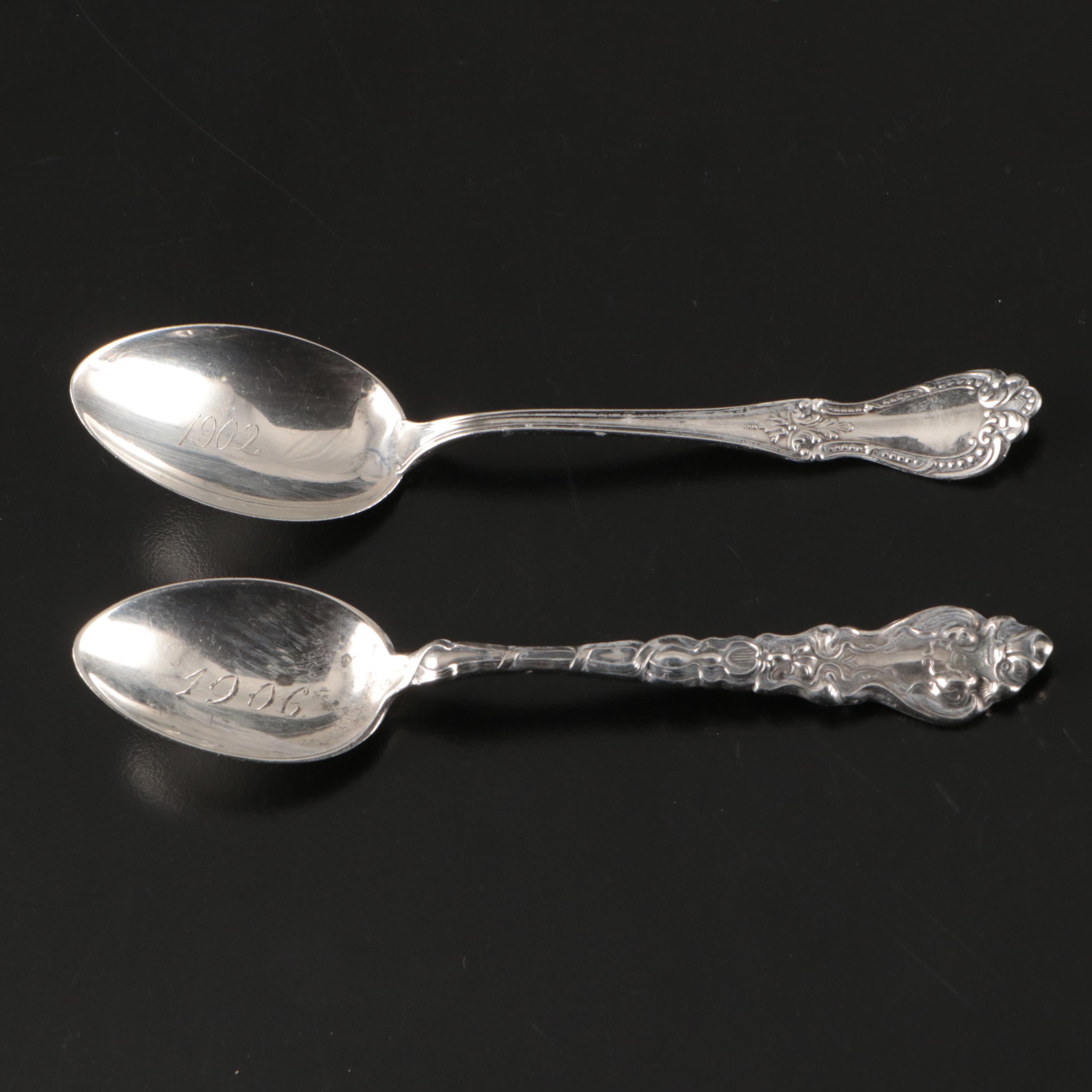 Gorham Sterling Silver Spoons with Other Personalized Sterling Silver Spoons