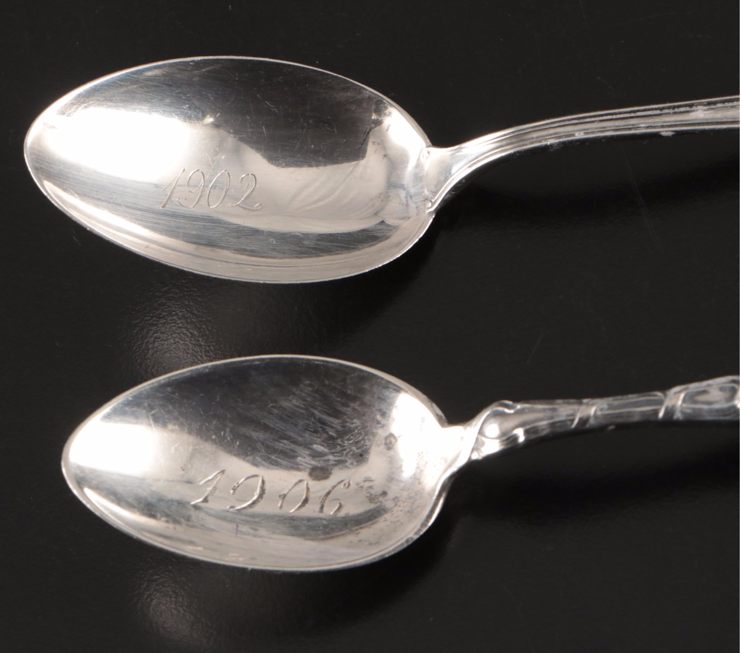 Gorham Sterling Silver Spoons with Other Personalized Sterling Silver Spoons