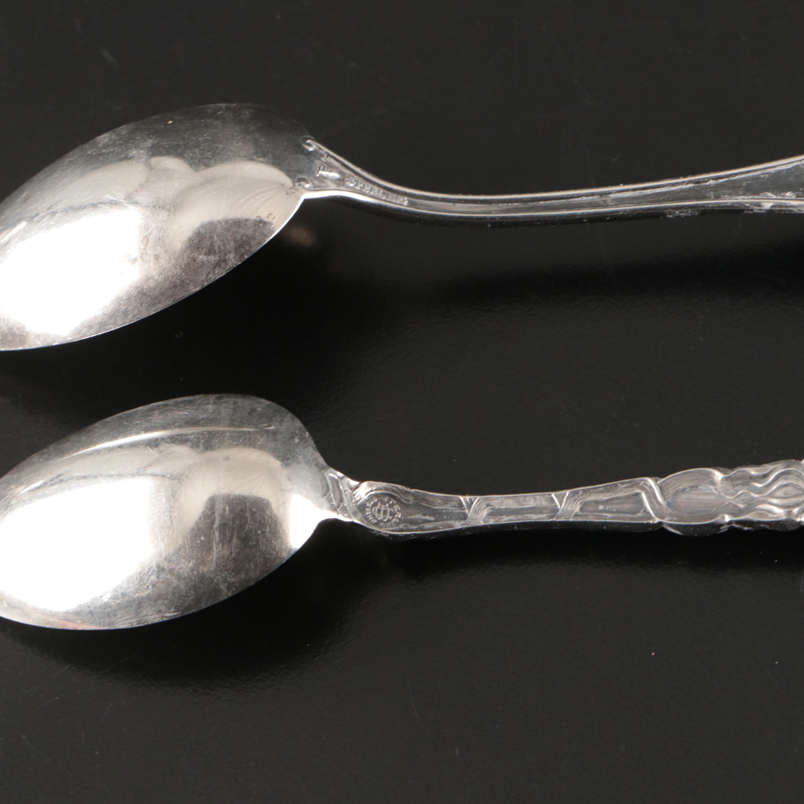 Gorham Sterling Silver Spoons with Other Personalized Sterling Silver Spoons