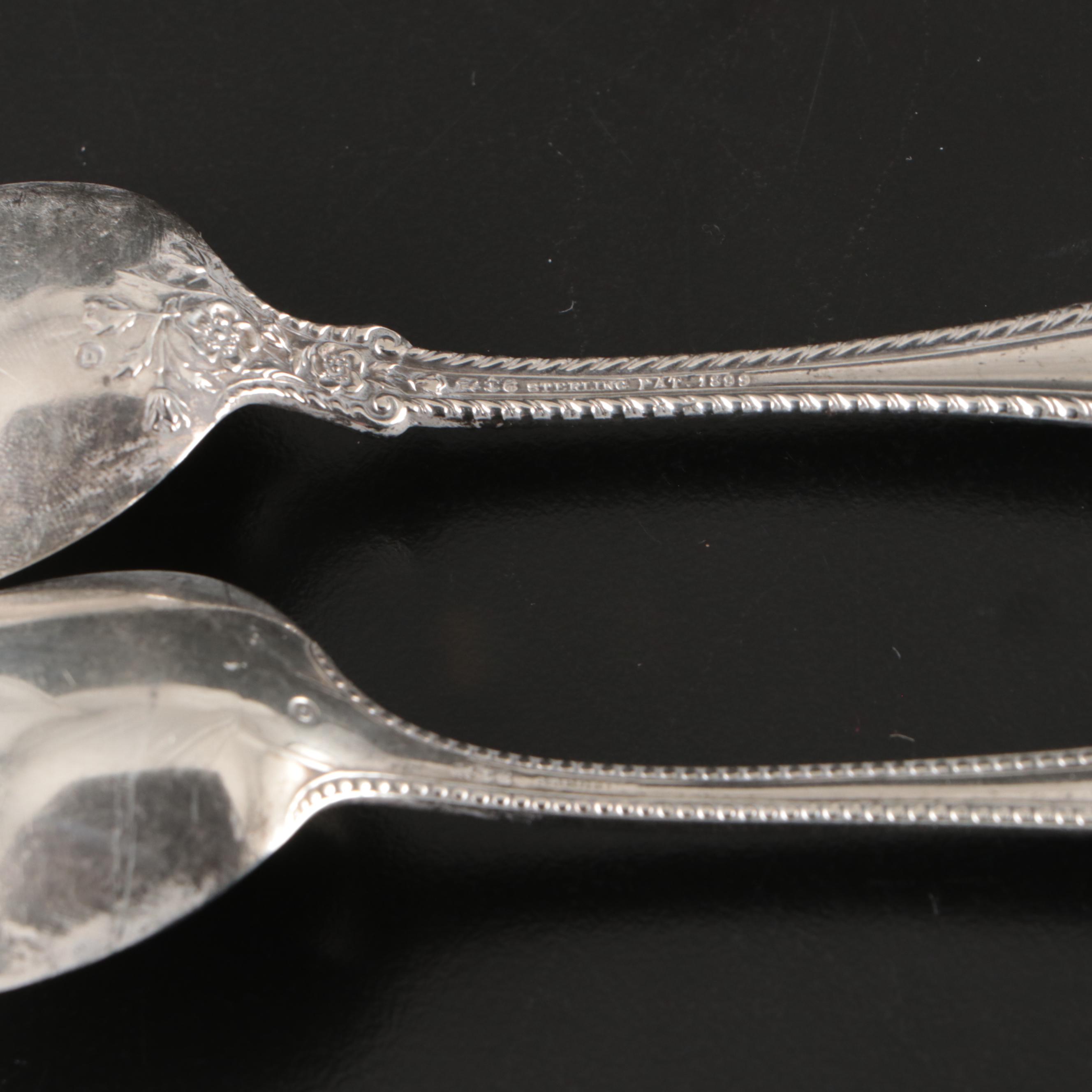 Gorham Sterling Silver Spoons with Other Personalized Sterling Silver Spoons