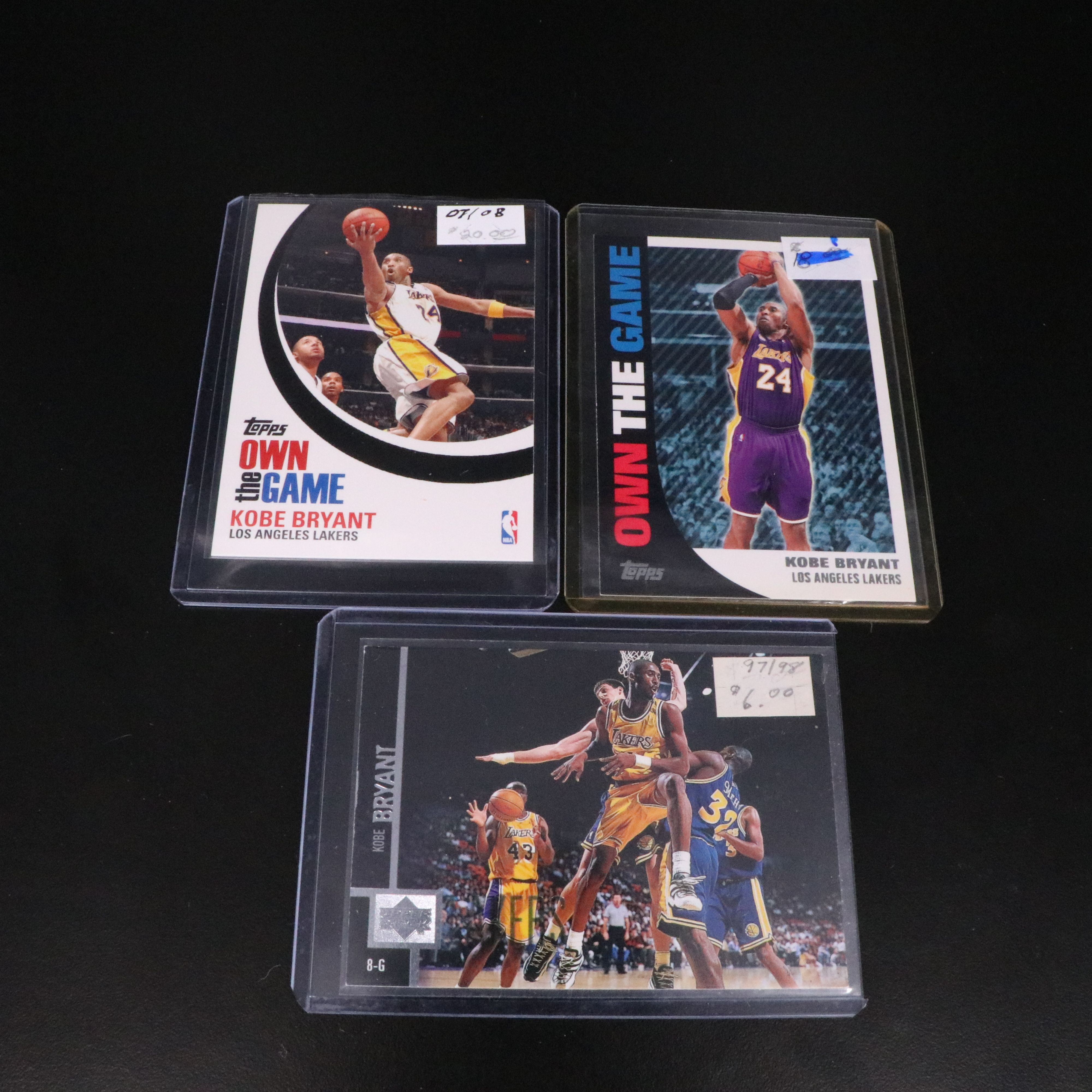 Topps with Other Kobe Bryant Los Angeles Lakers Basketball Cards, 1990s-2010s