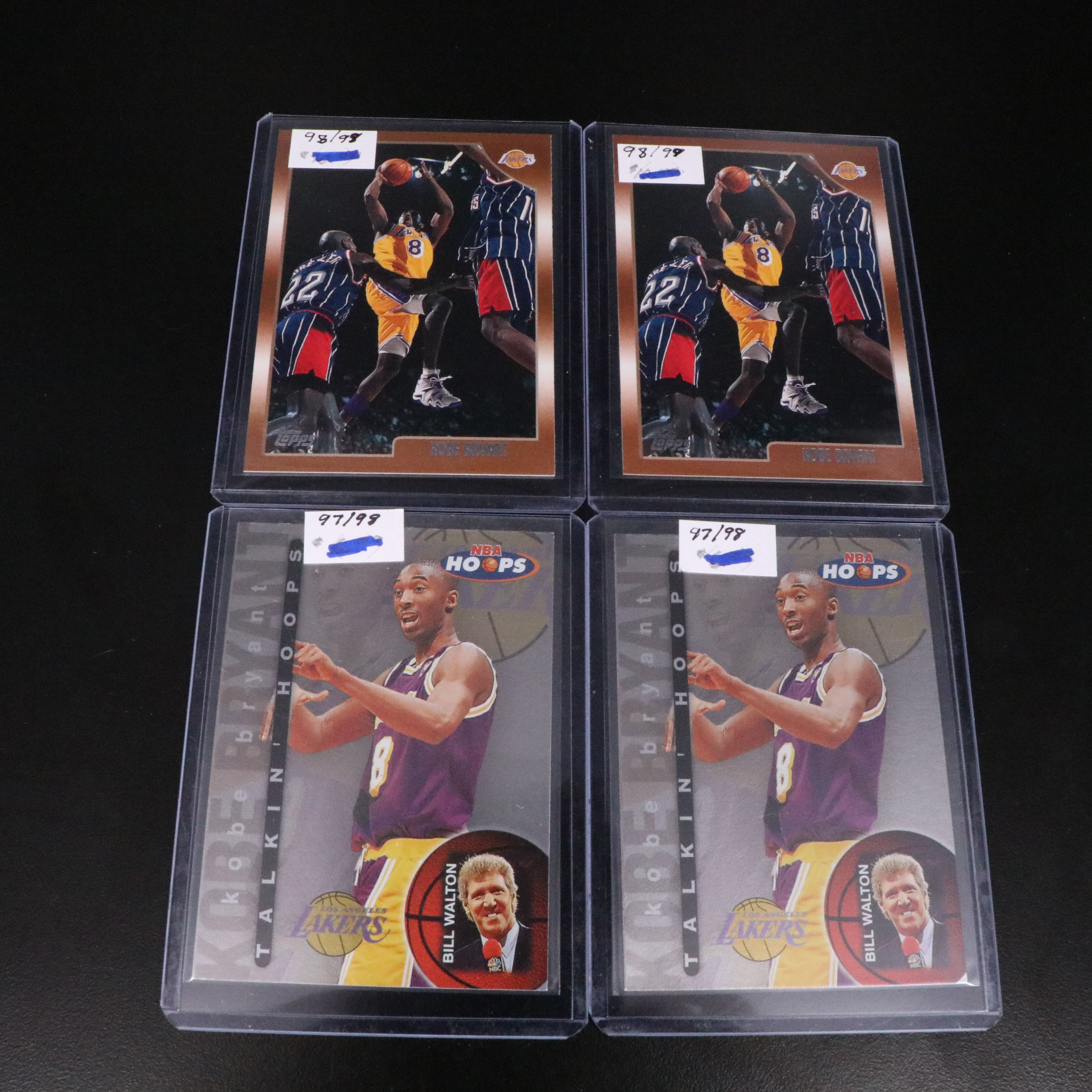 Topps with Other Kobe Bryant Los Angeles Lakers Basketball Cards, 1990s-2010s