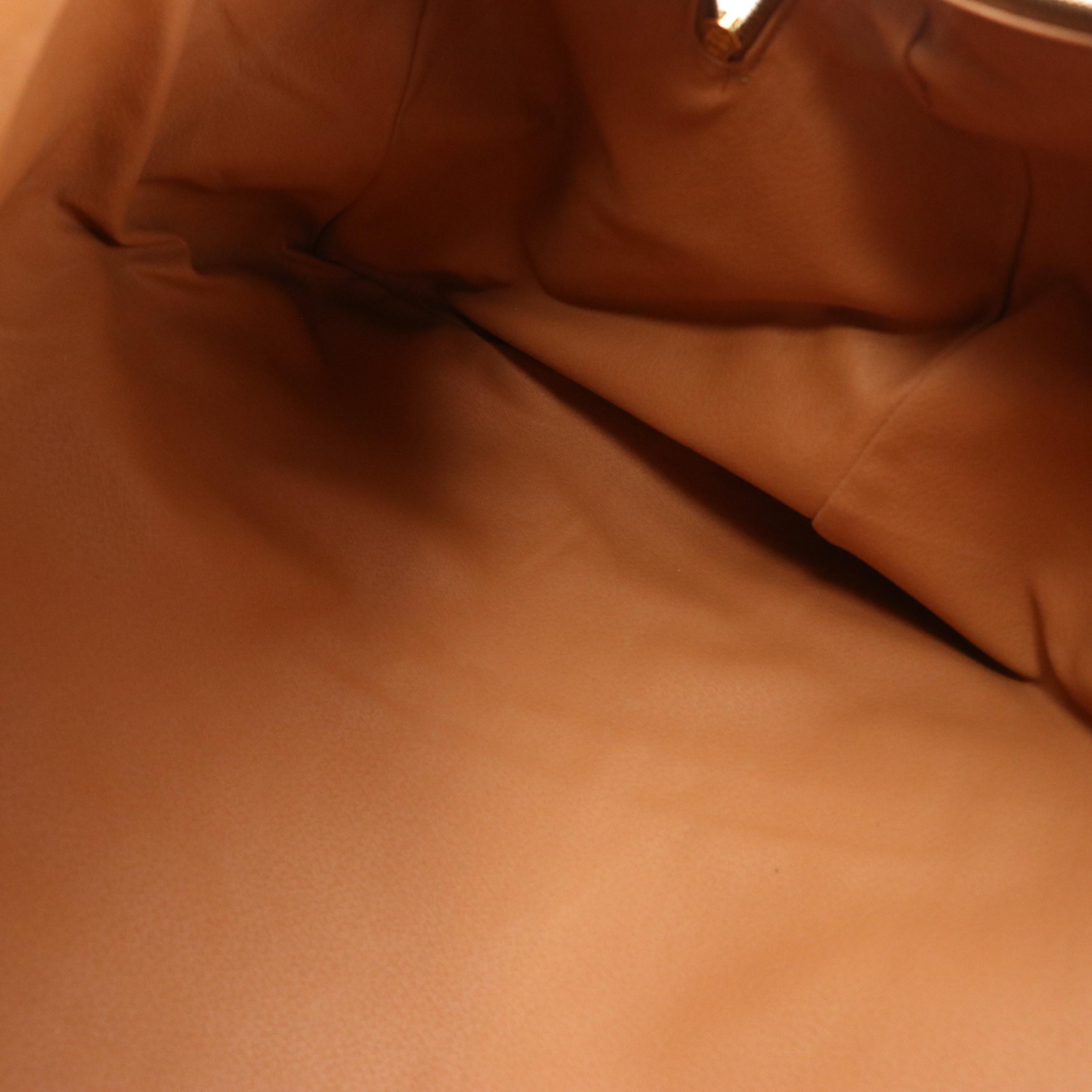 Celine Travel Duffel Bag in Macadam Coated Canvas and Beige Leather Trim