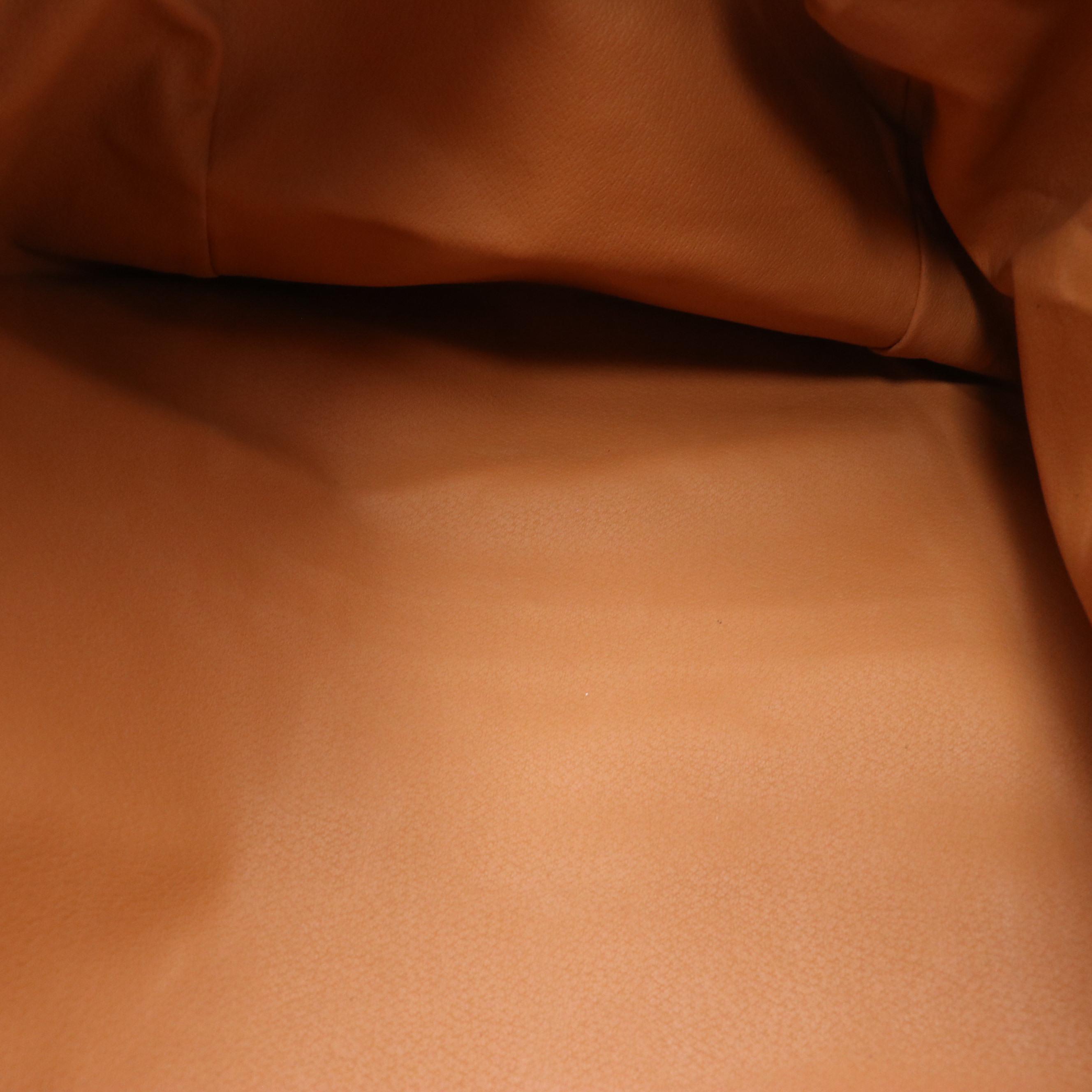 Celine Travel Duffel Bag in Macadam Coated Canvas and Beige Leather Trim