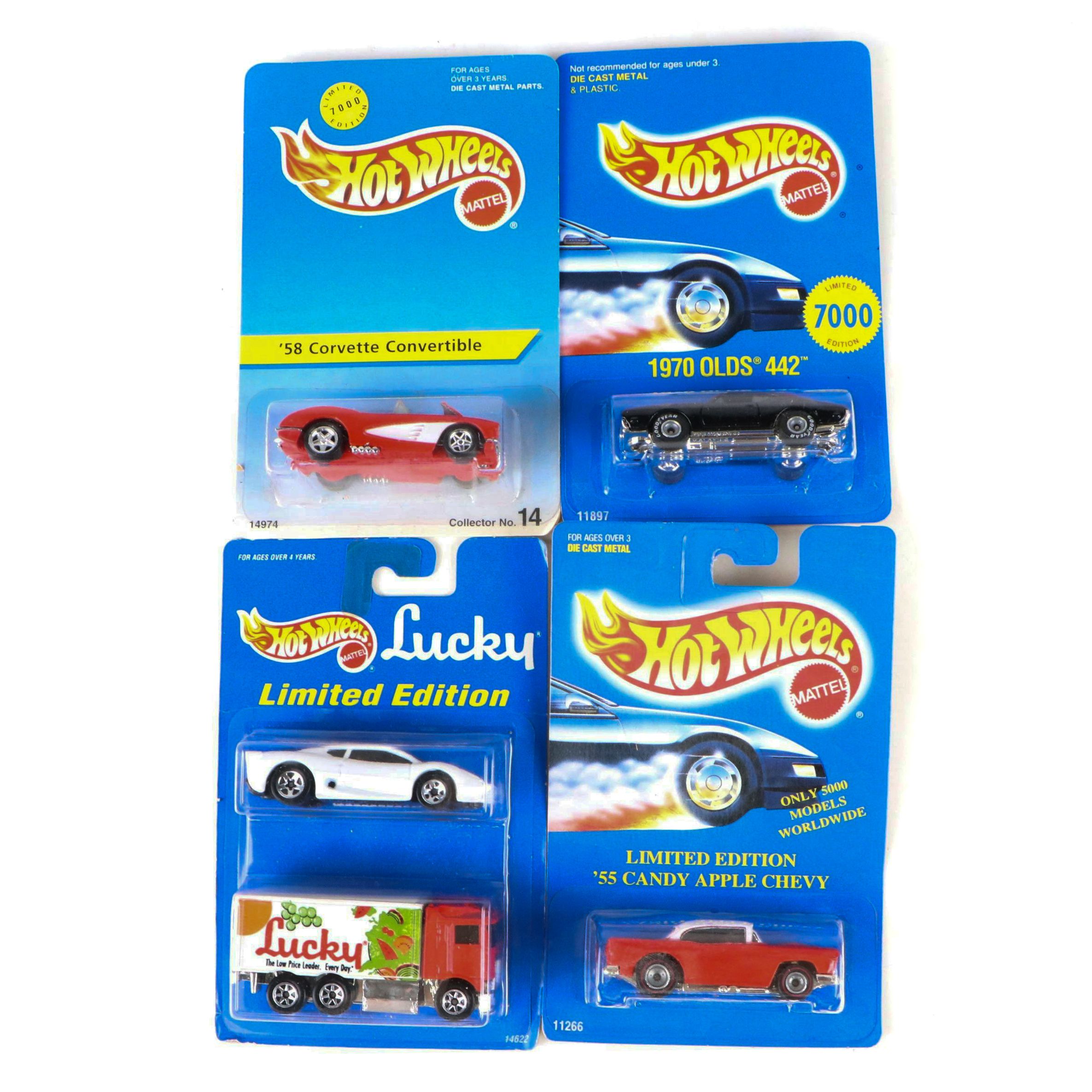 Hot Wheels "1970 Olds 442," "'55 Chevy Apple Chevy" and More Toy Cars