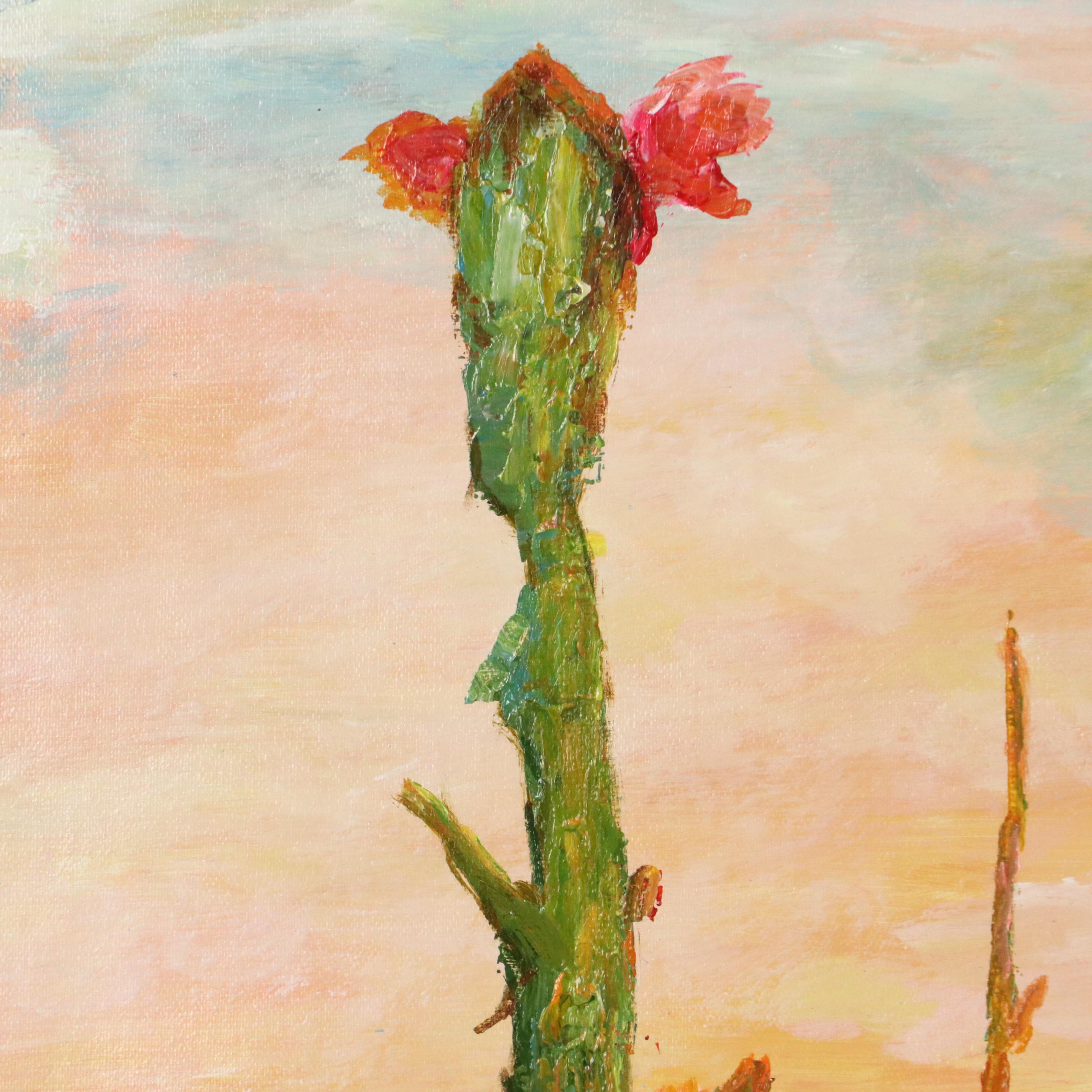 Quinten Coastal Landscape Oil Painting, 21st Century