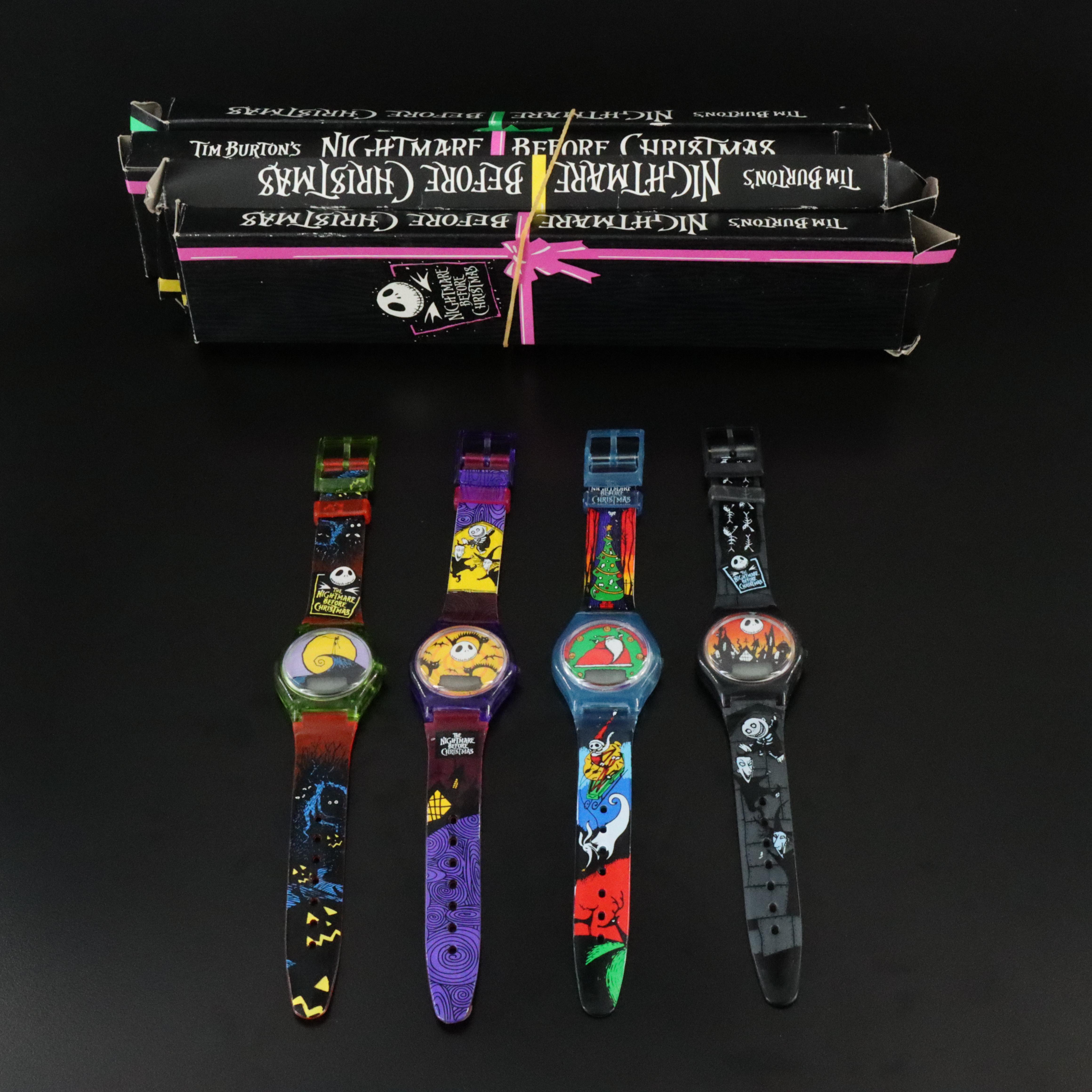 Tim Burton's Nightmare Before Christmas Quartz Watch Collection