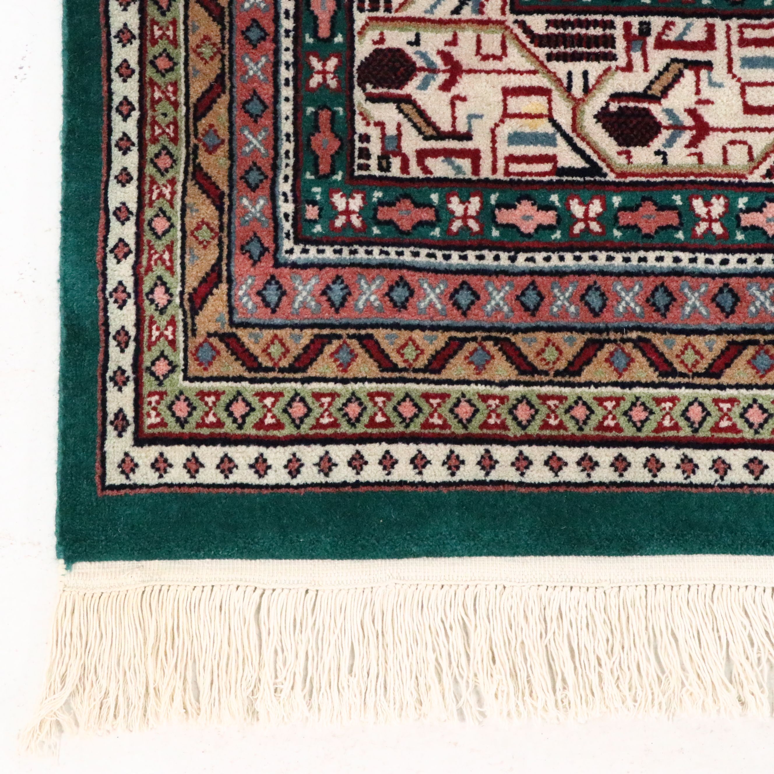 8' x 10'6 Hand-Knotted Persian Seraband Area Rug