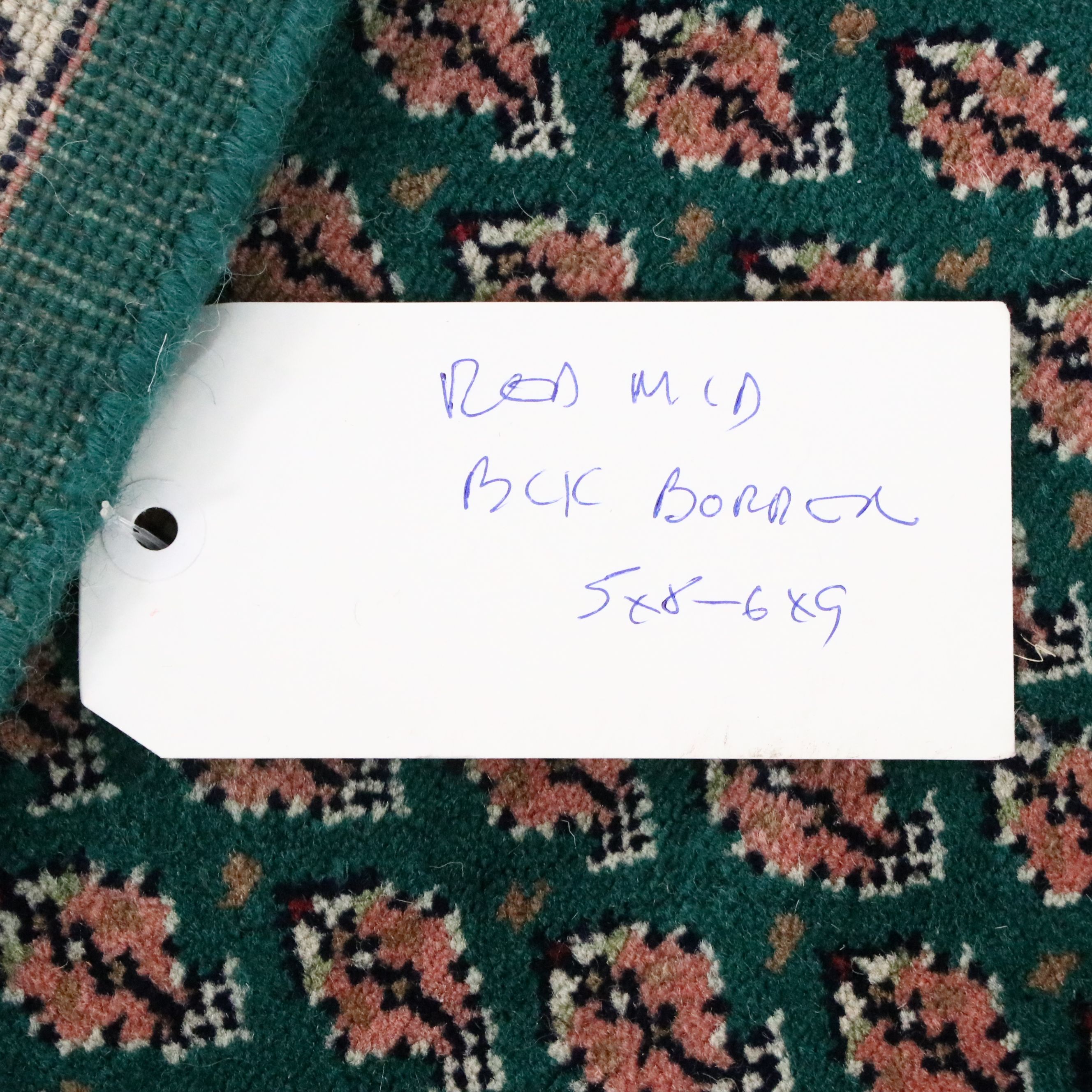 8' x 10'6 Hand-Knotted Persian Seraband Area Rug