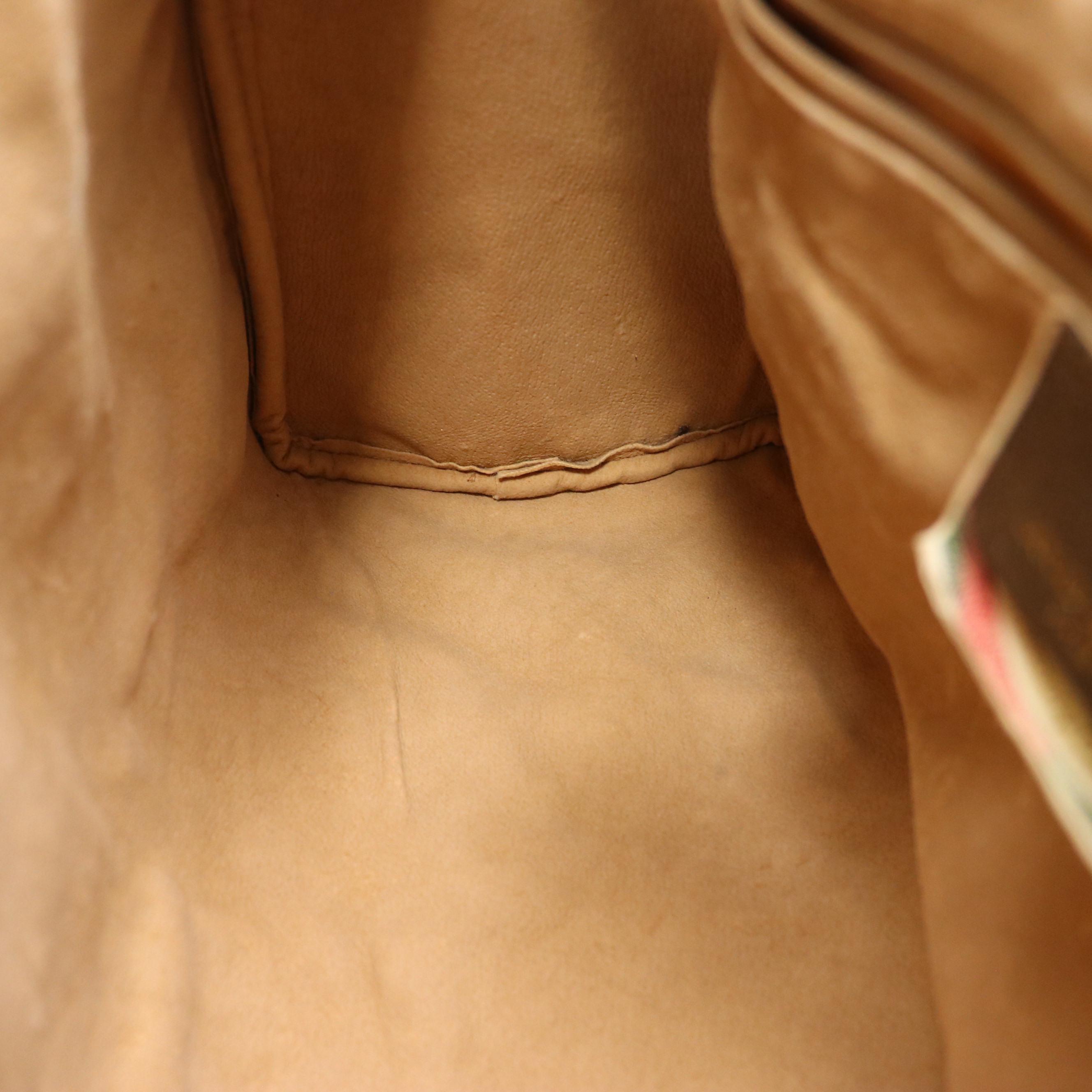 Gucci Accessory Collection Boston Bag in GG Supreme Canvas, Web Stripe & Leather