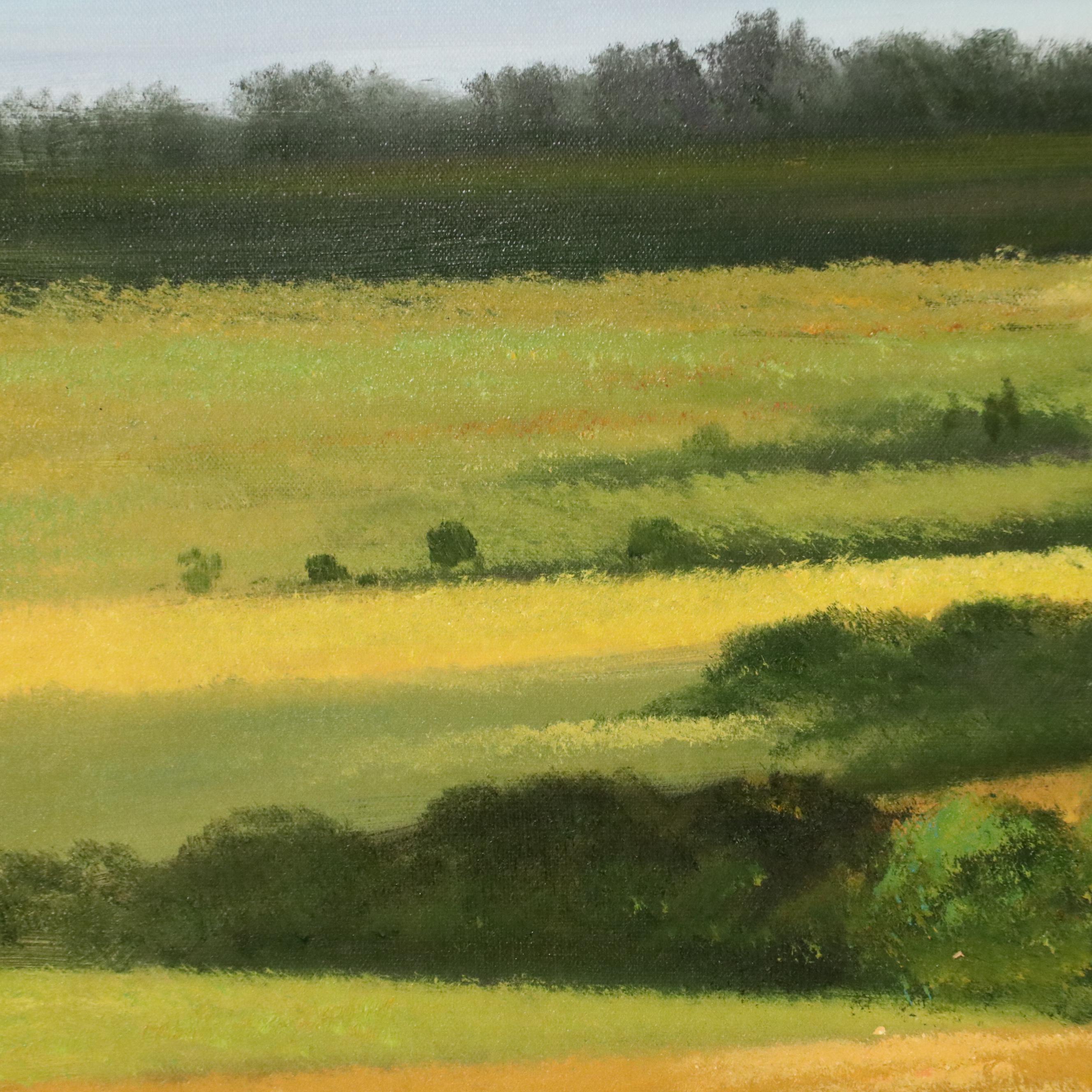 Xie Landscape Oil Painting, 21st Century