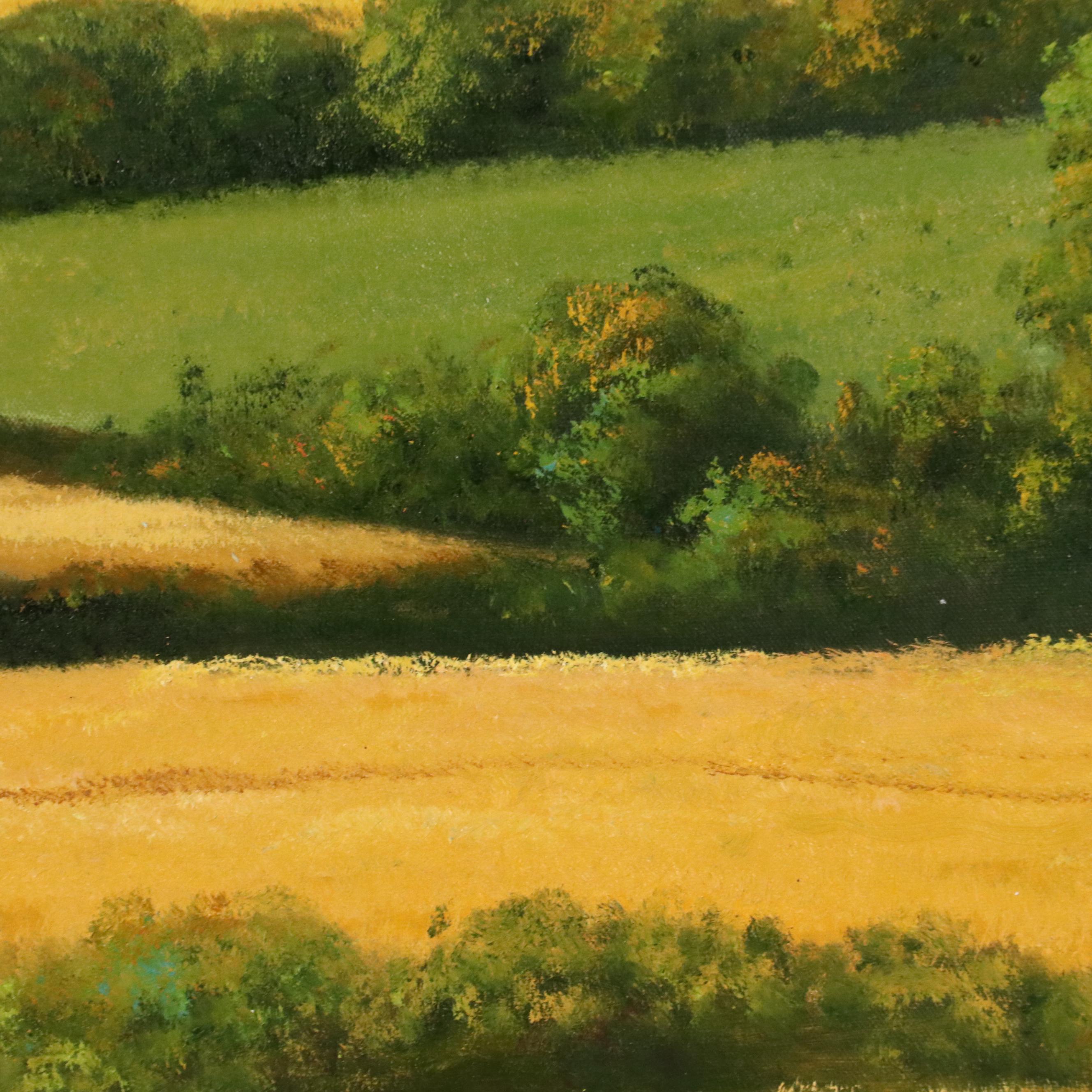 Xie Landscape Oil Painting, 21st Century