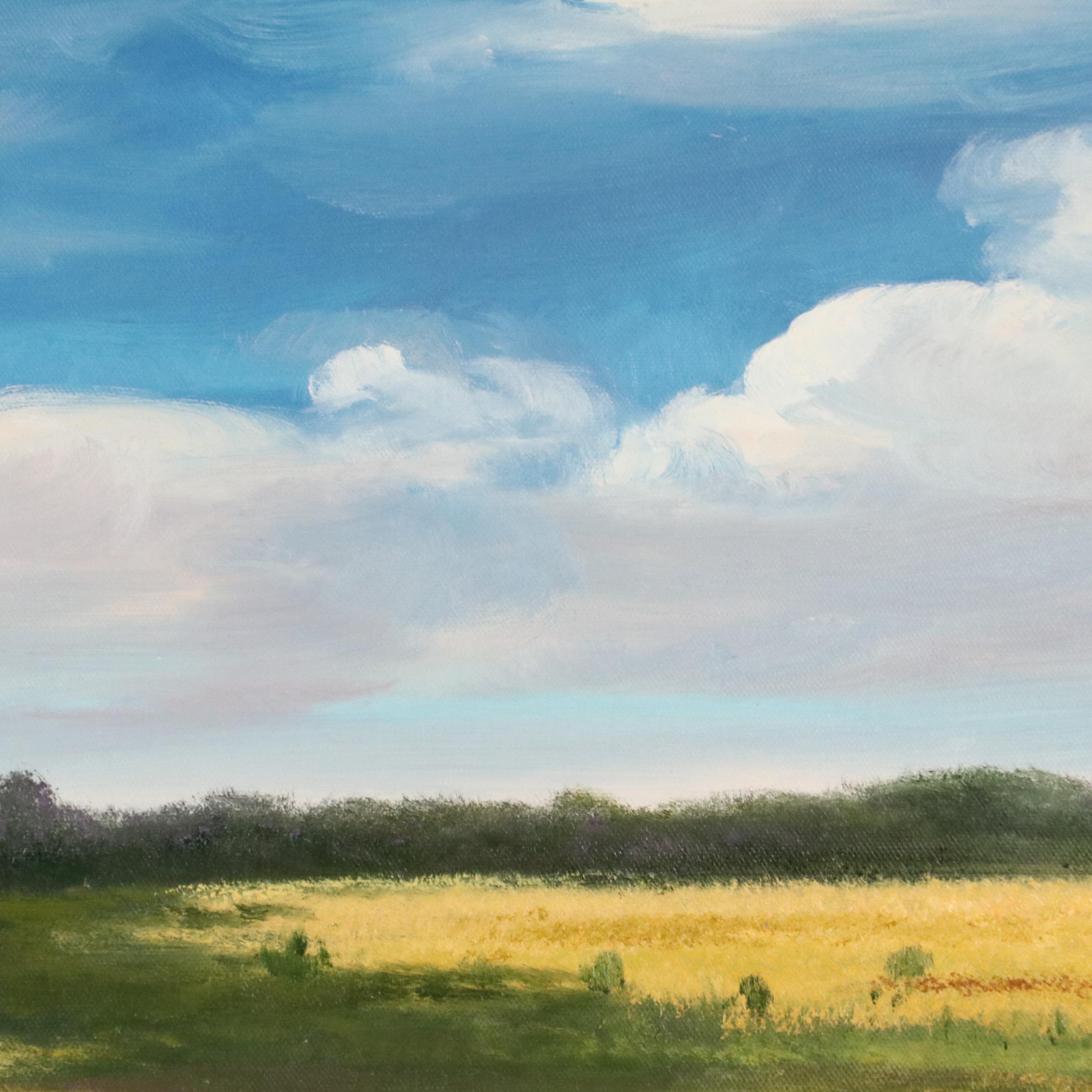 Xie Landscape Oil Painting, 21st Century