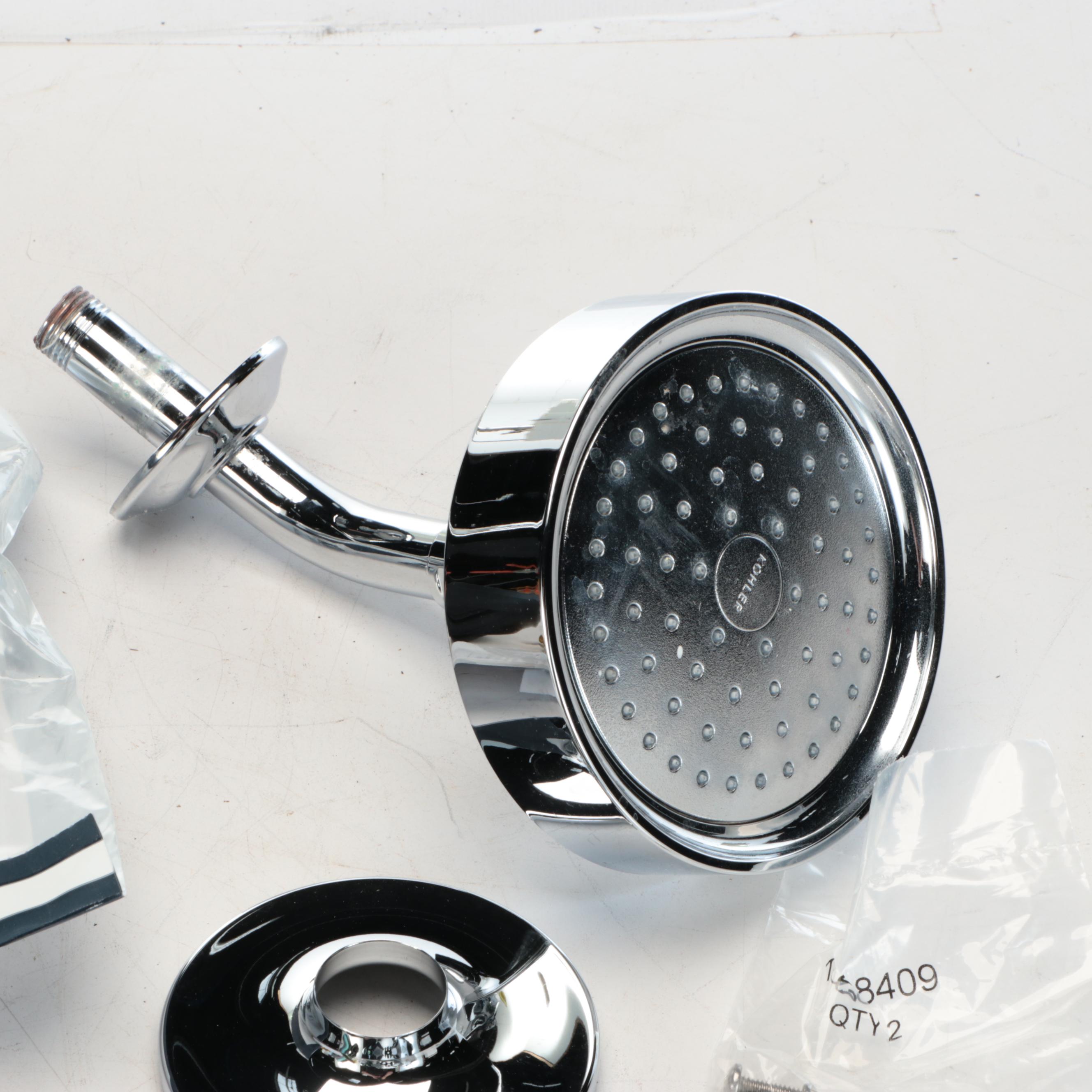 Kohler Purist Showerhead Set in Polished Chrome