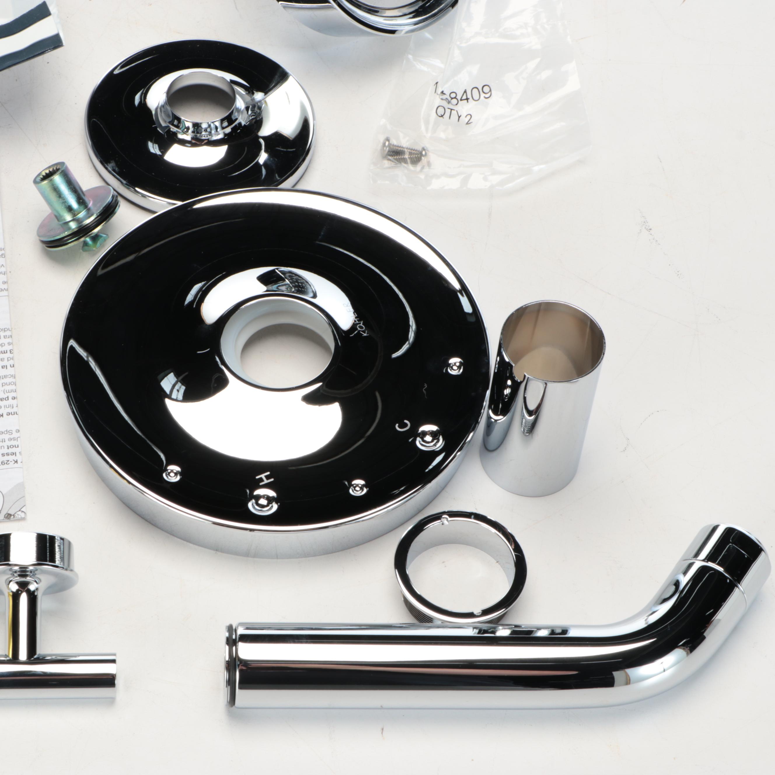 Kohler Purist Showerhead Set in Polished Chrome