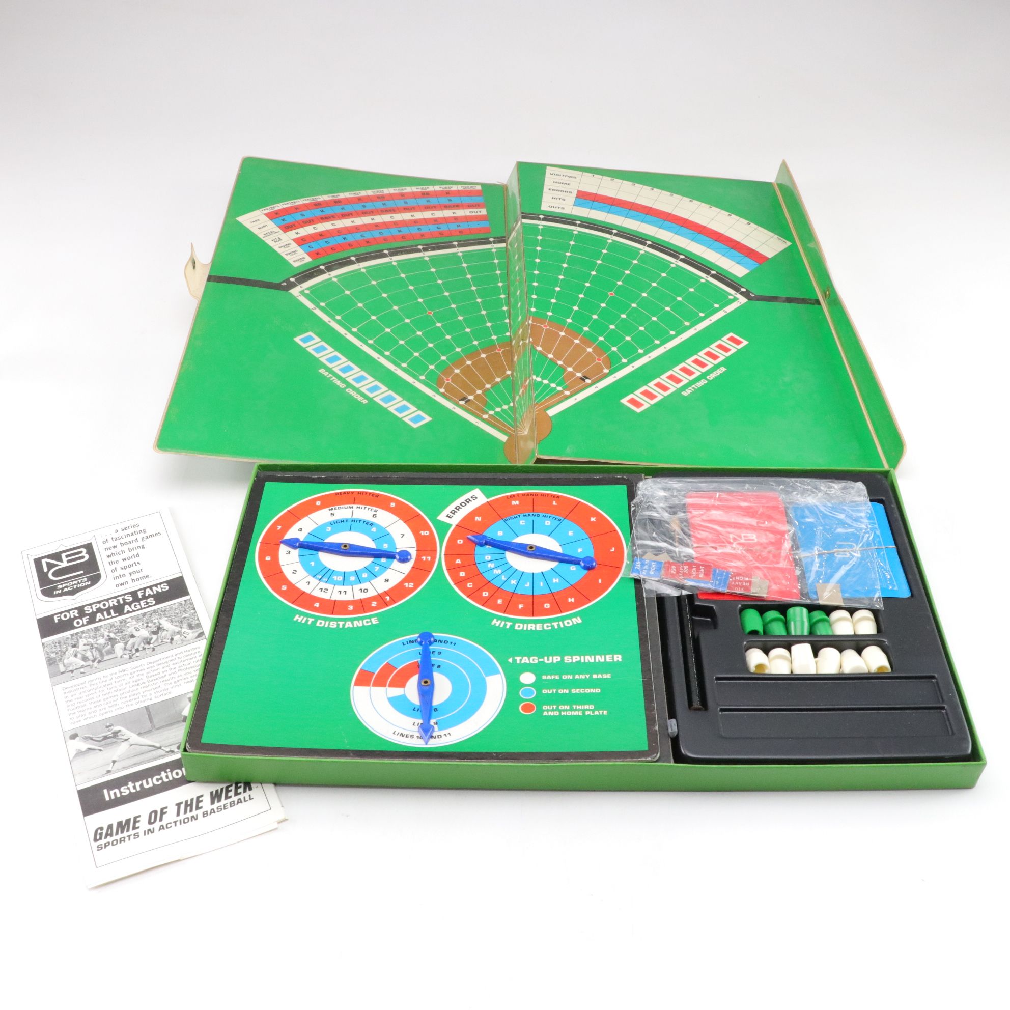 "Big League Baseball" with Other Baseball Board Games, Mid-Late 20th C.