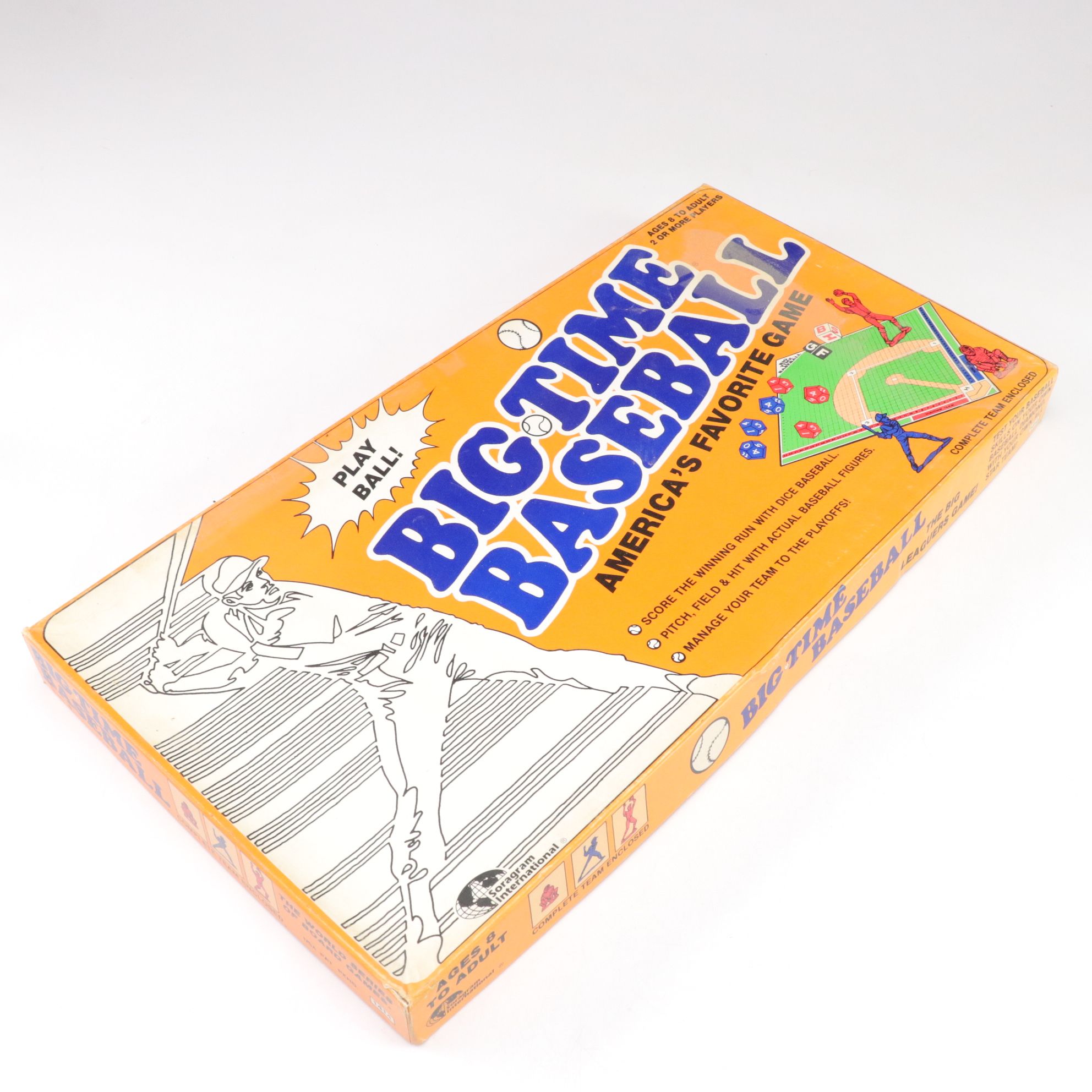 "Big League Baseball" with Other Baseball Board Games, Mid-Late 20th C.