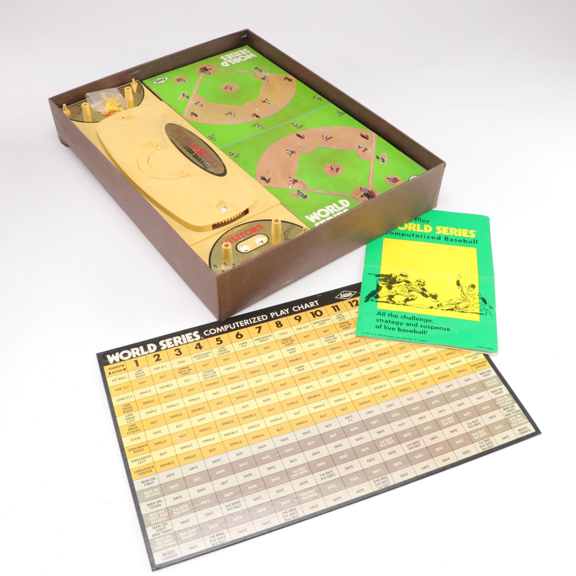 "Big League Baseball" with Other Baseball Board Games, Mid-Late 20th C.