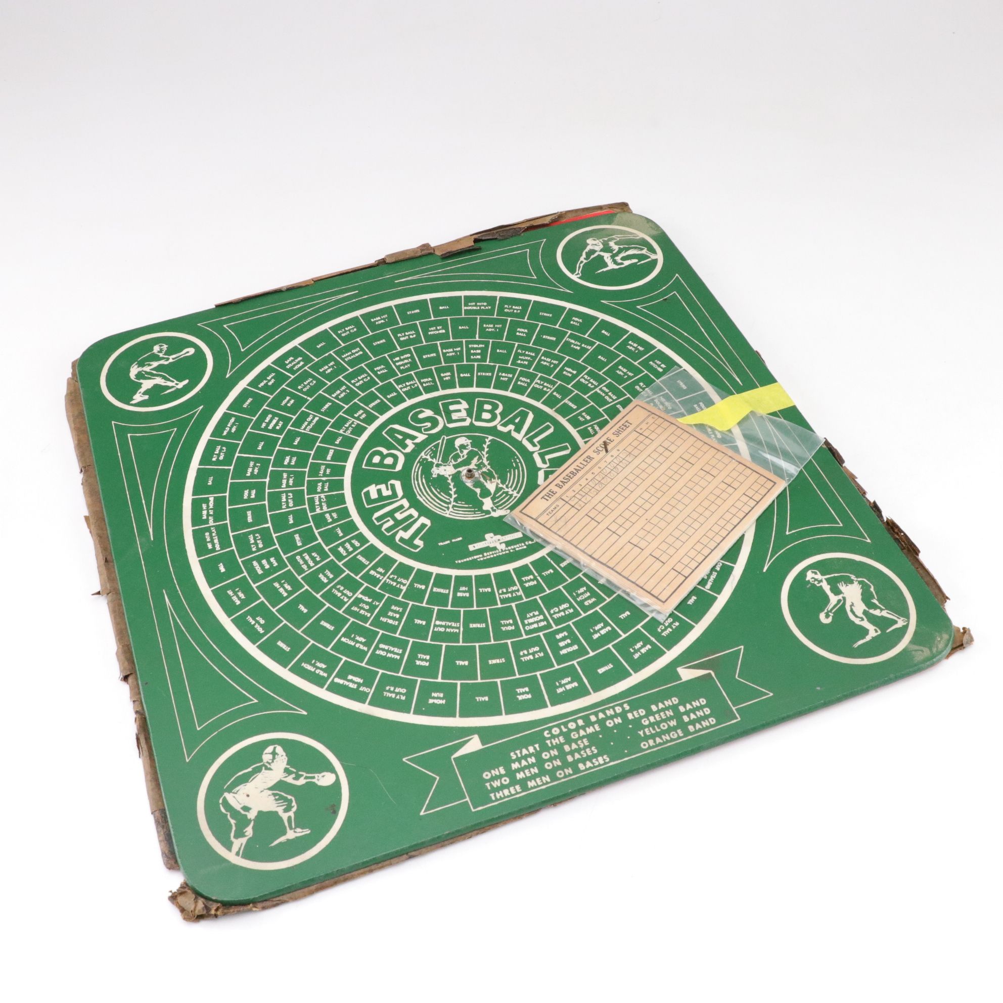 "Big League Baseball" with Other Baseball Board Games, Mid-Late 20th C.