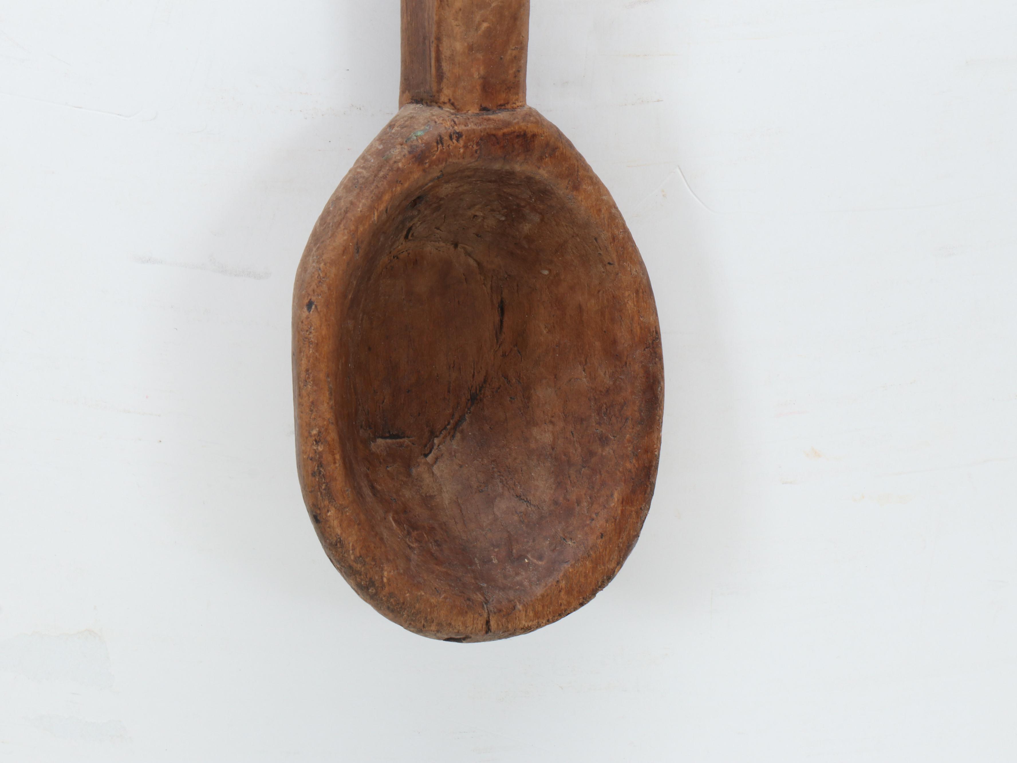 American Primitive Style Hand-Carved Oak Bench with Peg Coat Rack