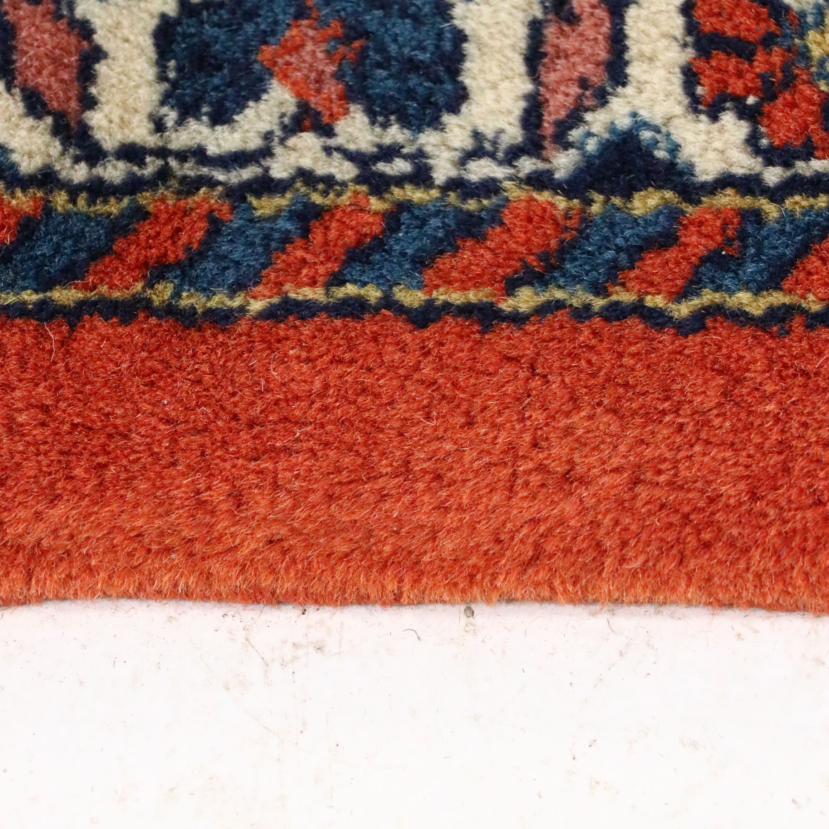 9'9 x 13'7 Hand-Knotted Indo-Persian Qazvin Room-Sized Rug