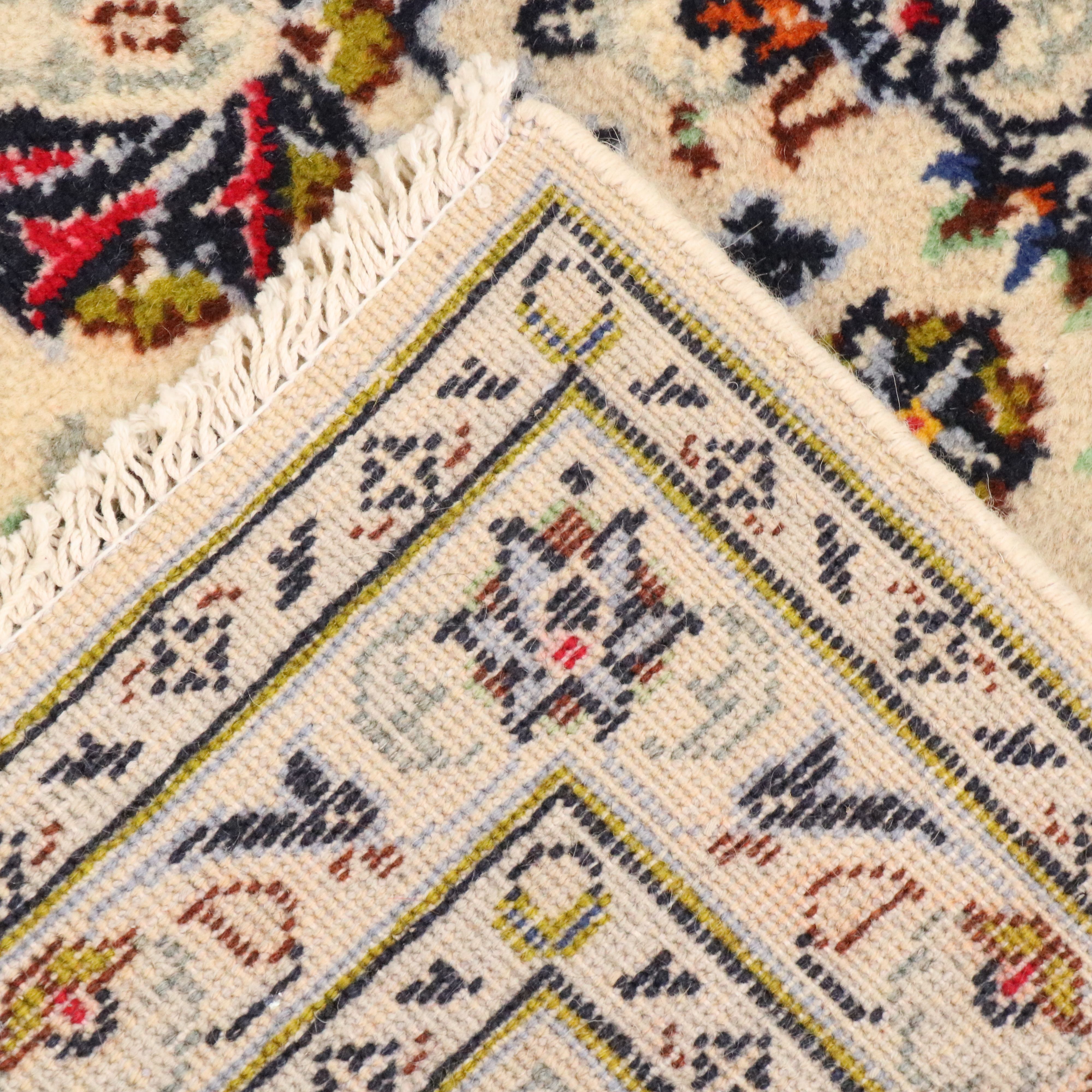 8'1 x 11'6 Hand-Knotted Persian Nain Area Rug