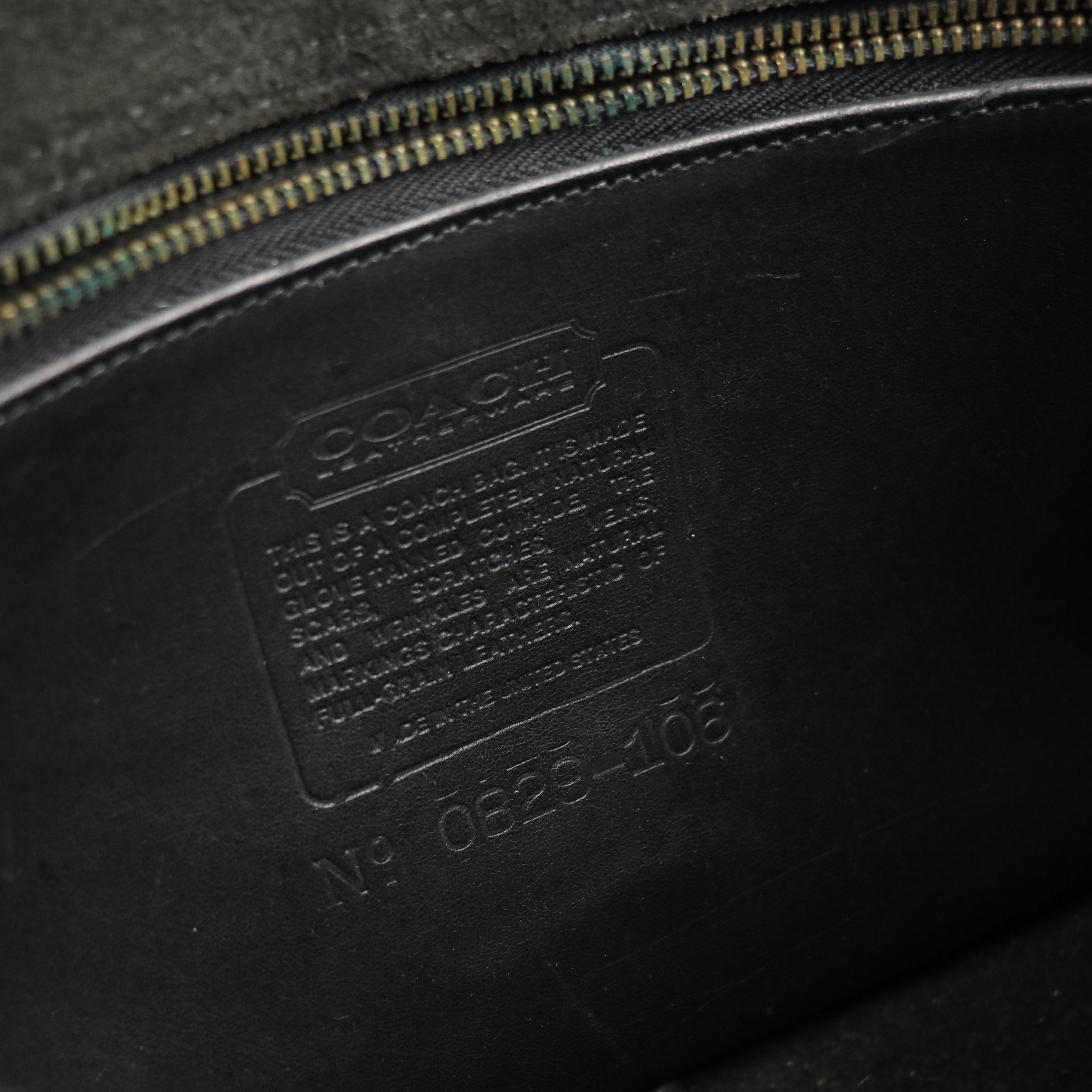 Coach 9790 City Bag in Navy Glovetanned Cowhide, Made in USA