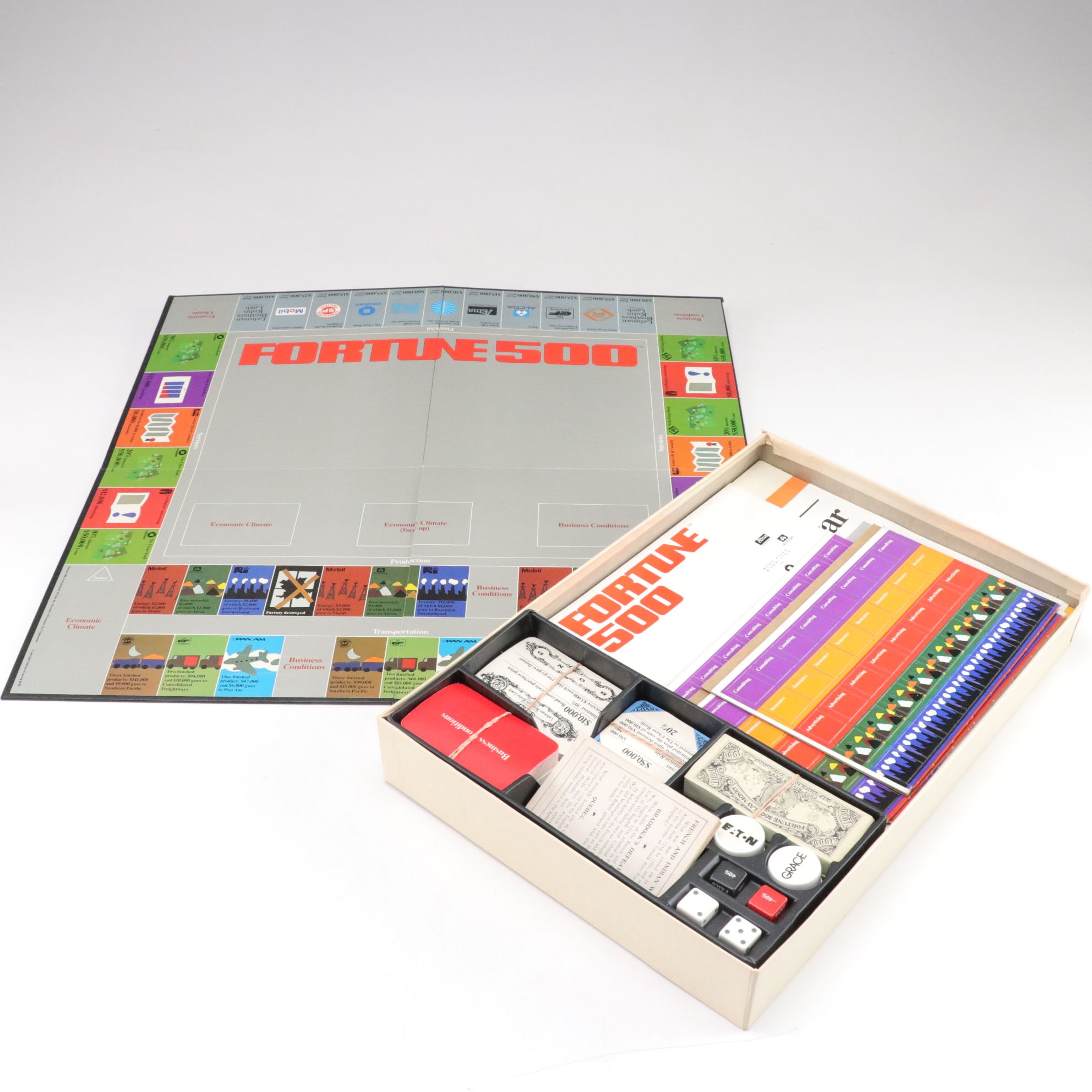 "War of Nations", "Mother Goose", "Fortune 500" and Other Board Games