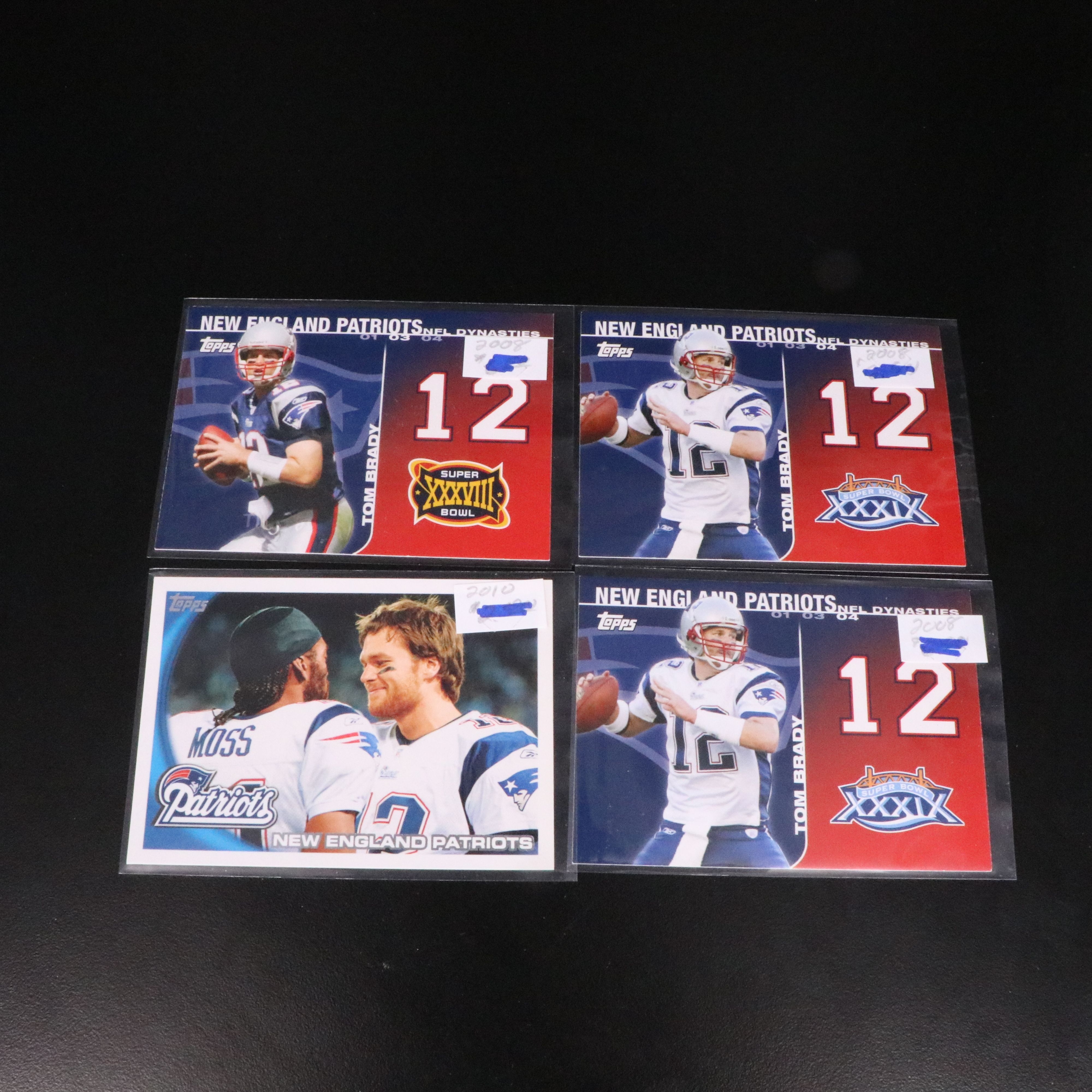 2013 Topps Travis Kelce Rookies with Tom Brady Football Cards